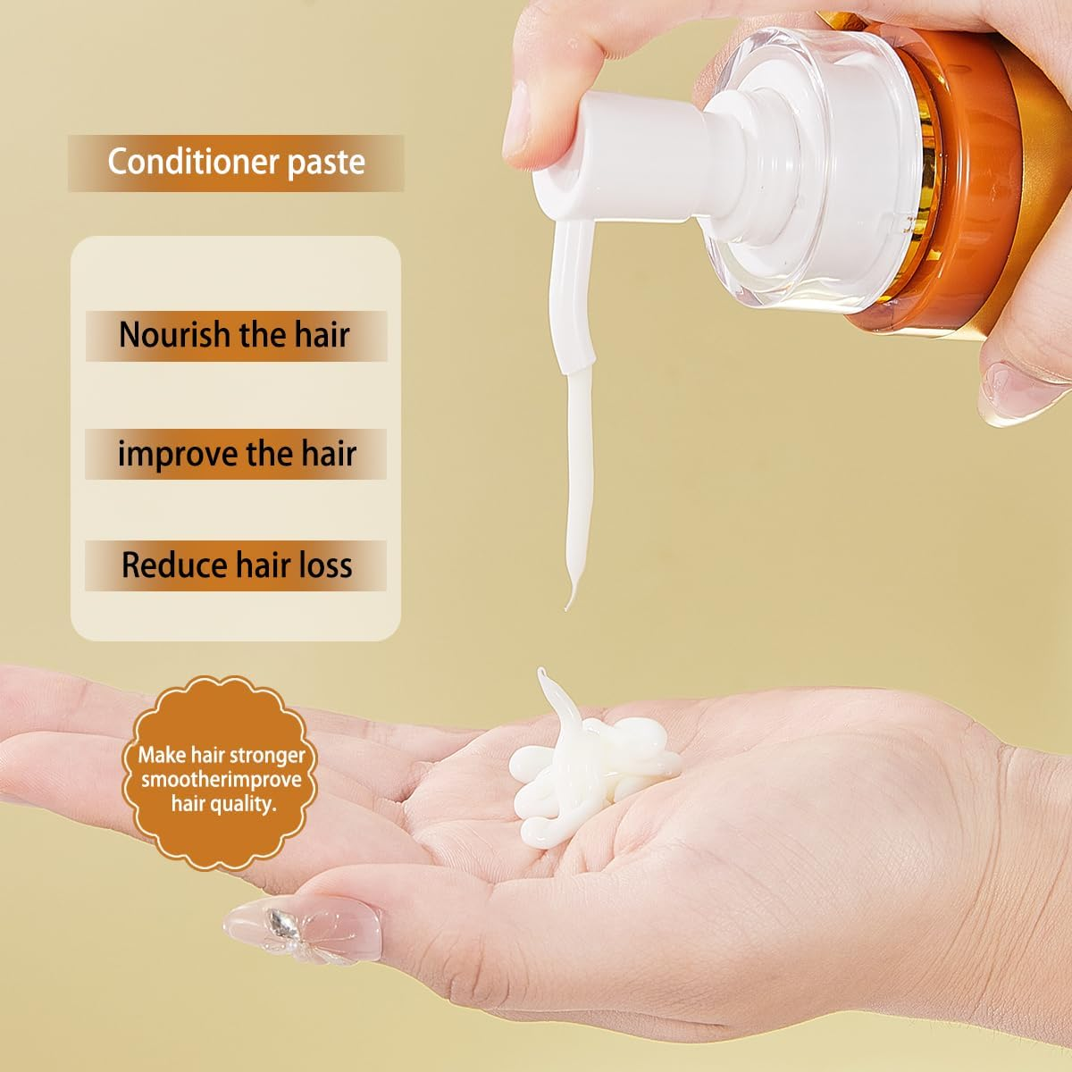 Professional Post-Keratin & Nanoplasty Conditioner &ndash; Deep Repair for Chemically Treated, Coloured & Damaged Hair | Anti-Hair Loss with Biotin, Rosemary & Proteins | Sulphate-Free, Daily Use &ndash; 300Ml