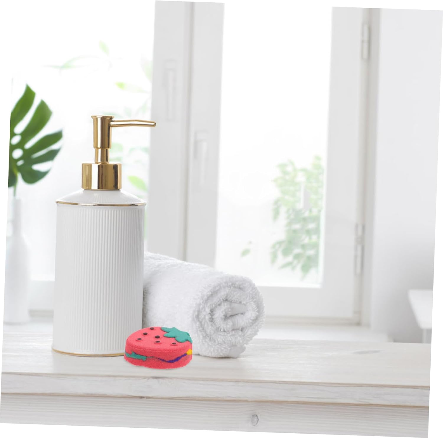 SHERCHPRY Fragrance Bath for Relaxation Natural Bath Salt Balls with Essential Oils Romantic Scent for Valentine Day Hydrating Aroma