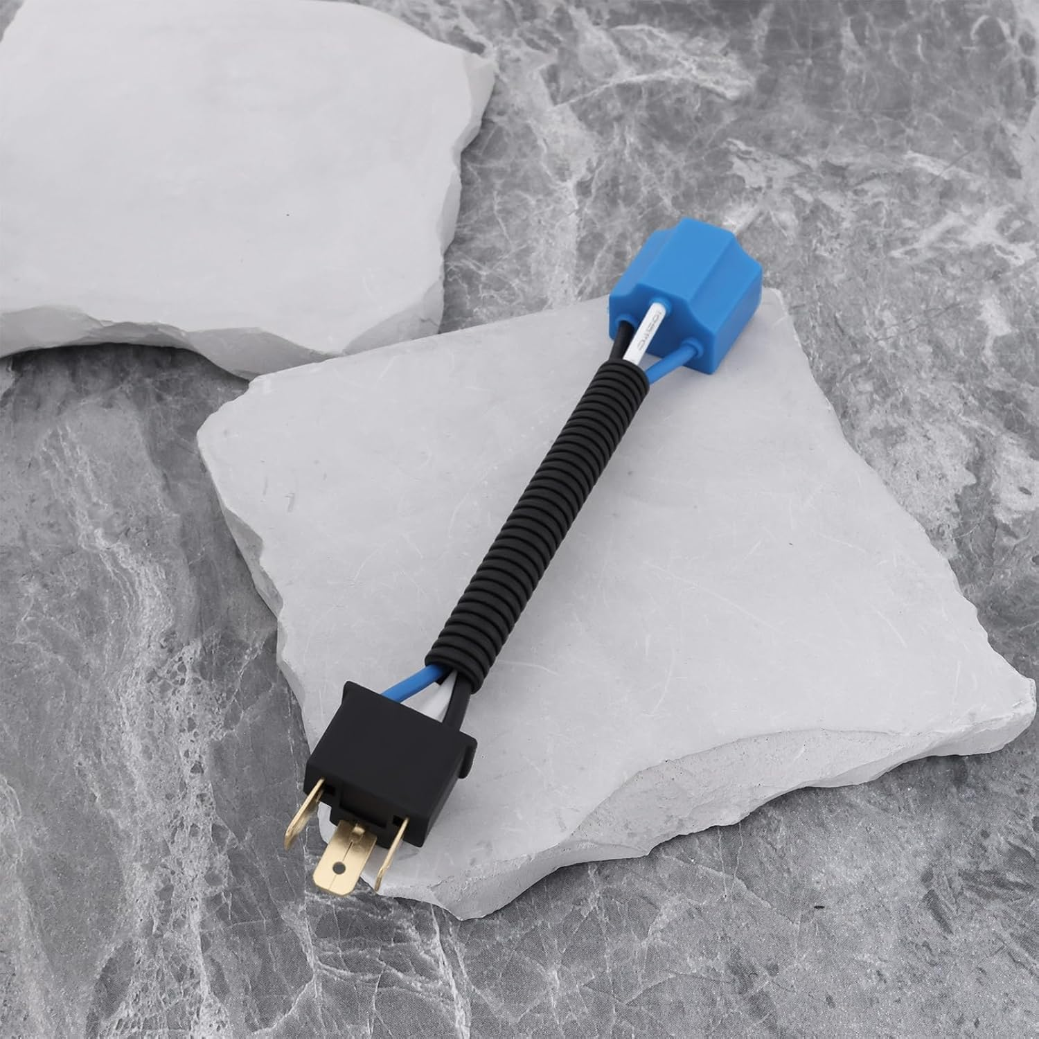 VGOL 2Pcs H4 Male to Female Ceramic Headlight Extended Connector Adapter Wiring Cable Harness image number 3