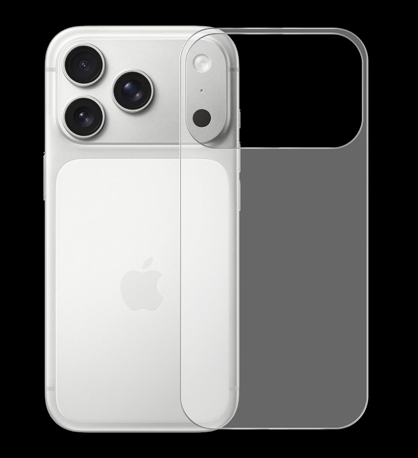 GIOPUEY Back Film Compatible with Iphone 17 Pro, High-Quality Materials TPU Matte Texture Iphone 17 Pro Back Screen Protector - Translucent [Pack of 3] image number 1