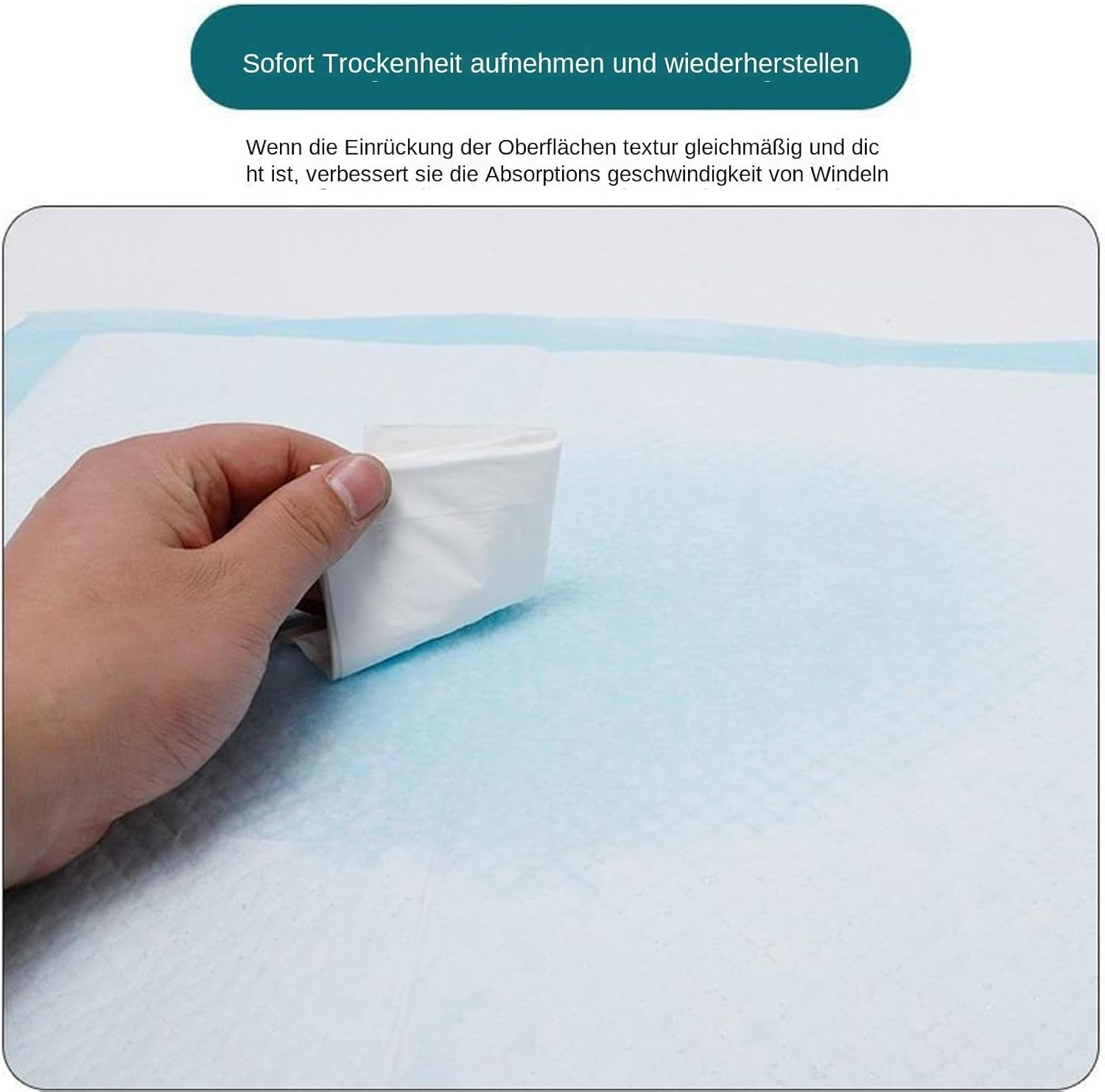 Baby Changing - Pack of 100 Changing Pad Liners | 13 X 18 Inch Baby Nappy Changing Pillow | Breathable Ultra Absorbent Super Soft Undcoverer Cover Any | Chucks Pads for Adults image number 5