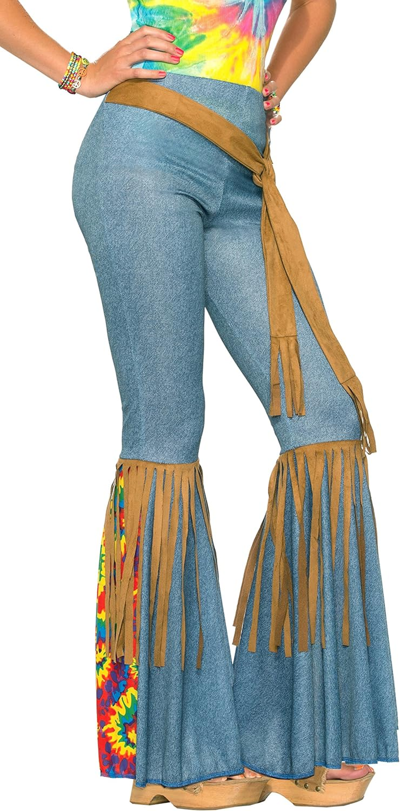 Forum Novelties Women'S Hippie Costume Bell Bottoms image number 3