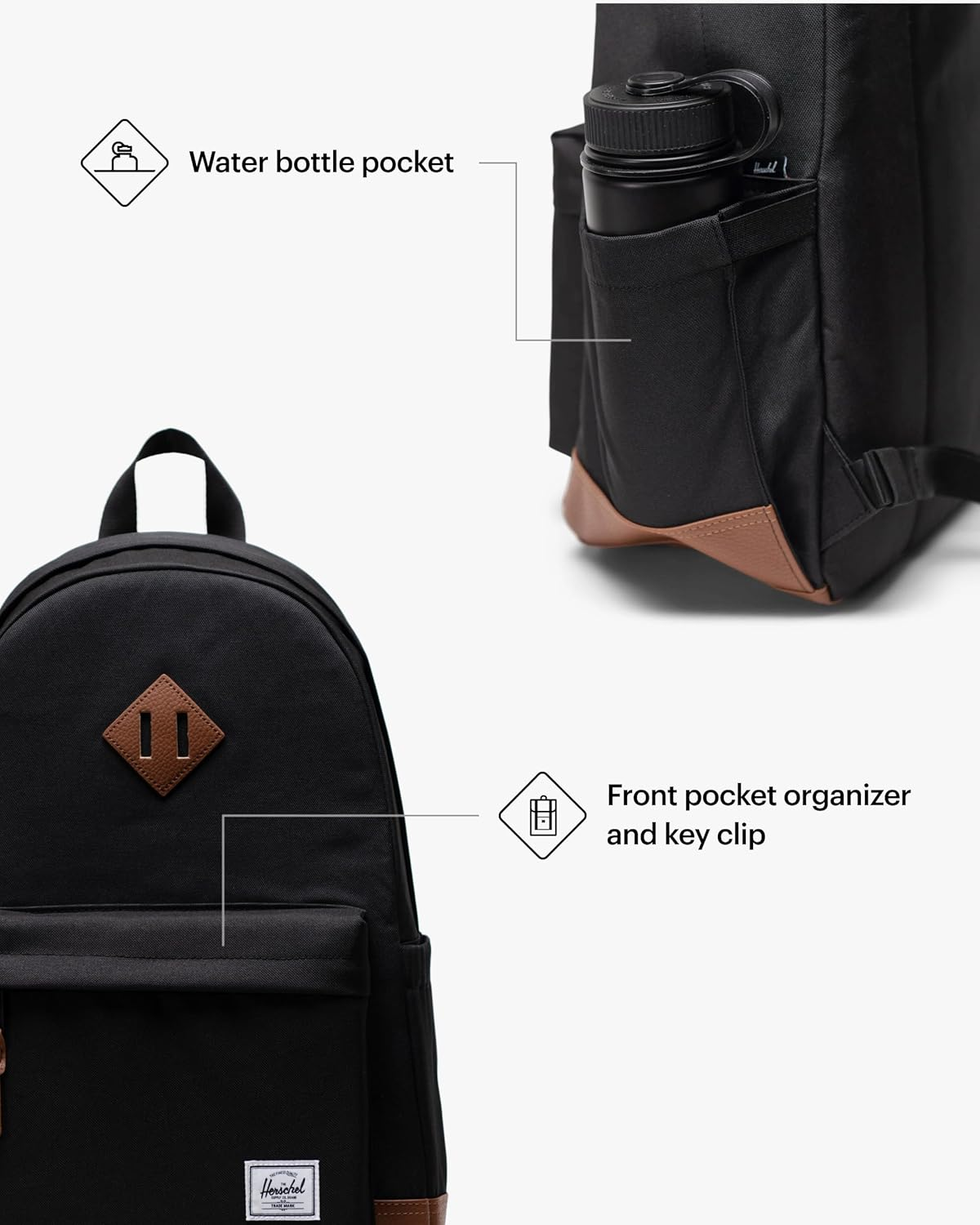 Herschel Heritage Backpack image number 4