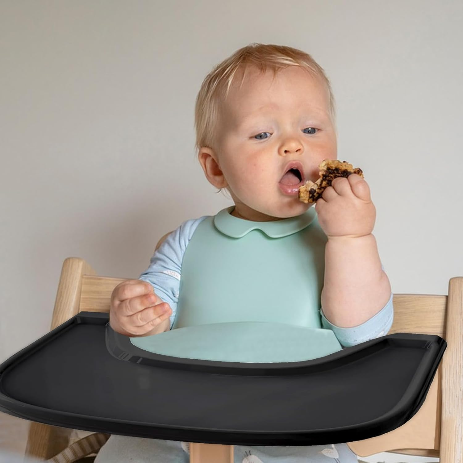 Hxeternal Tray Designed Exclusively for Tripp Trapp Chair (Black) image number 4