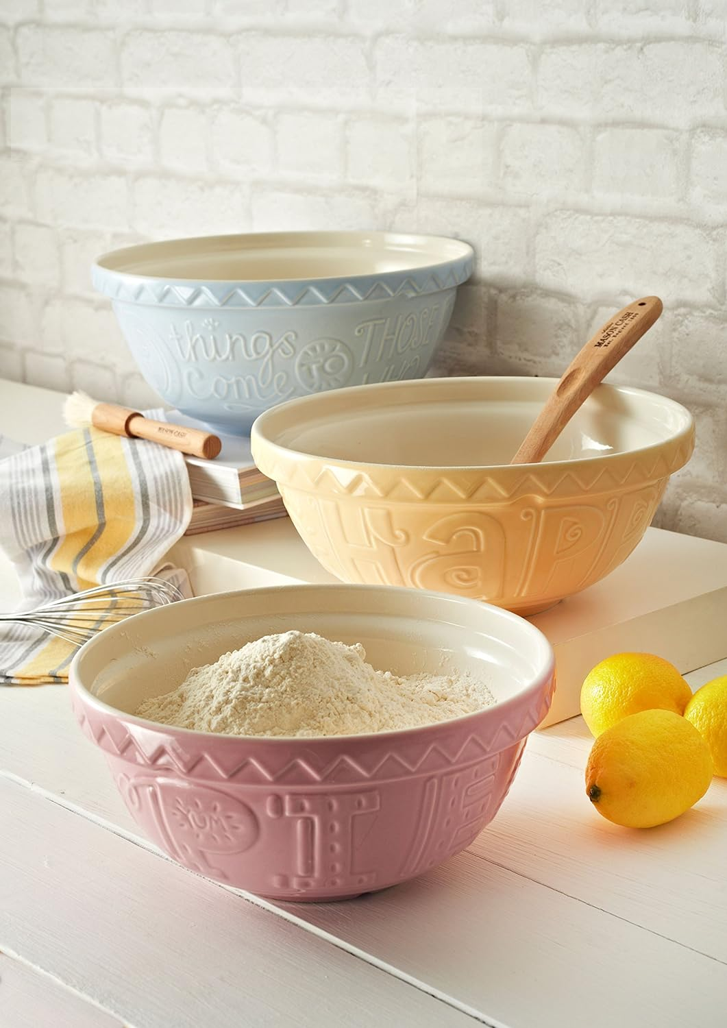 Mason Cash 2005.004 Ceramic Pudding Basin, 900Ml, White 28303 image number 1