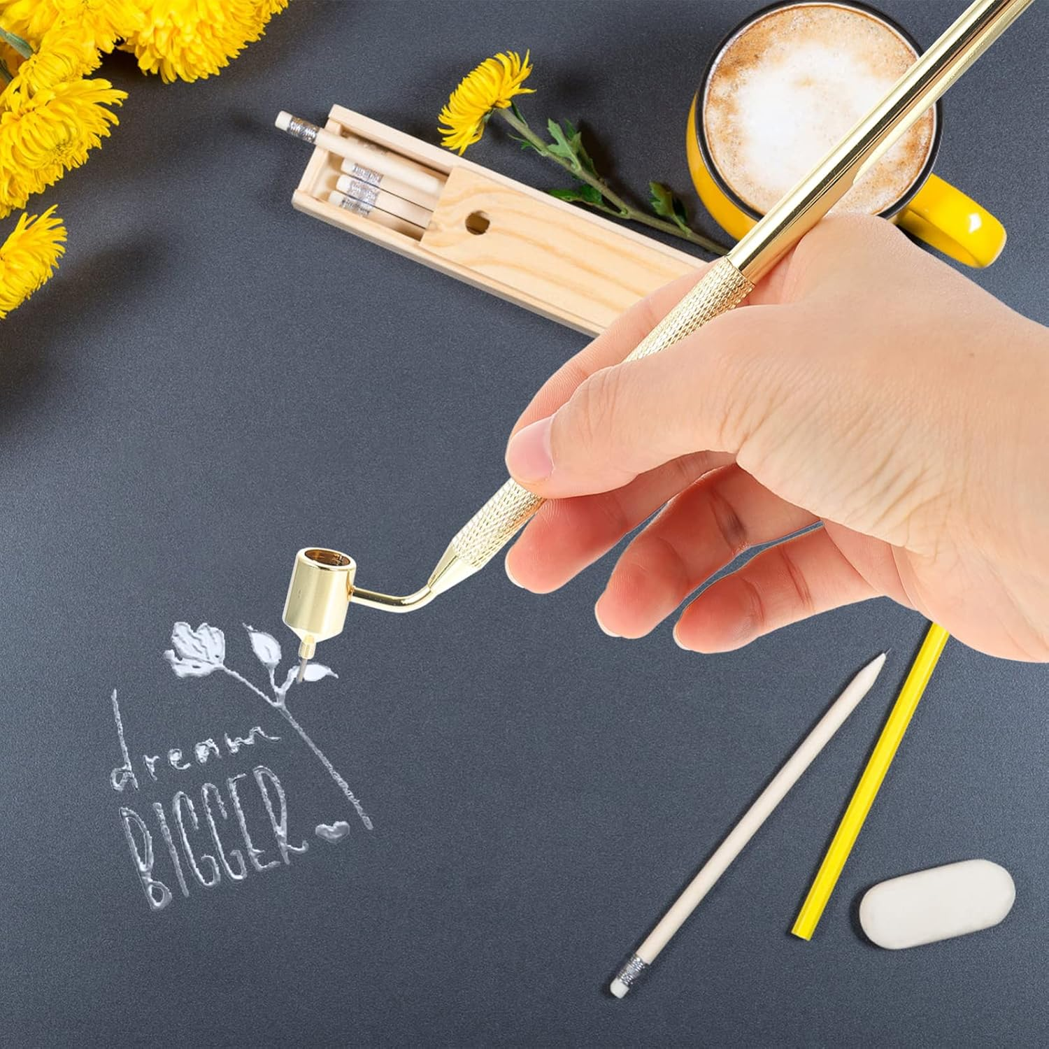 1Pc Precision Paint Pen Fluid Writer Applicator for Art and Scratch Repair Versatile Mending Tool for Drawings And image number 4