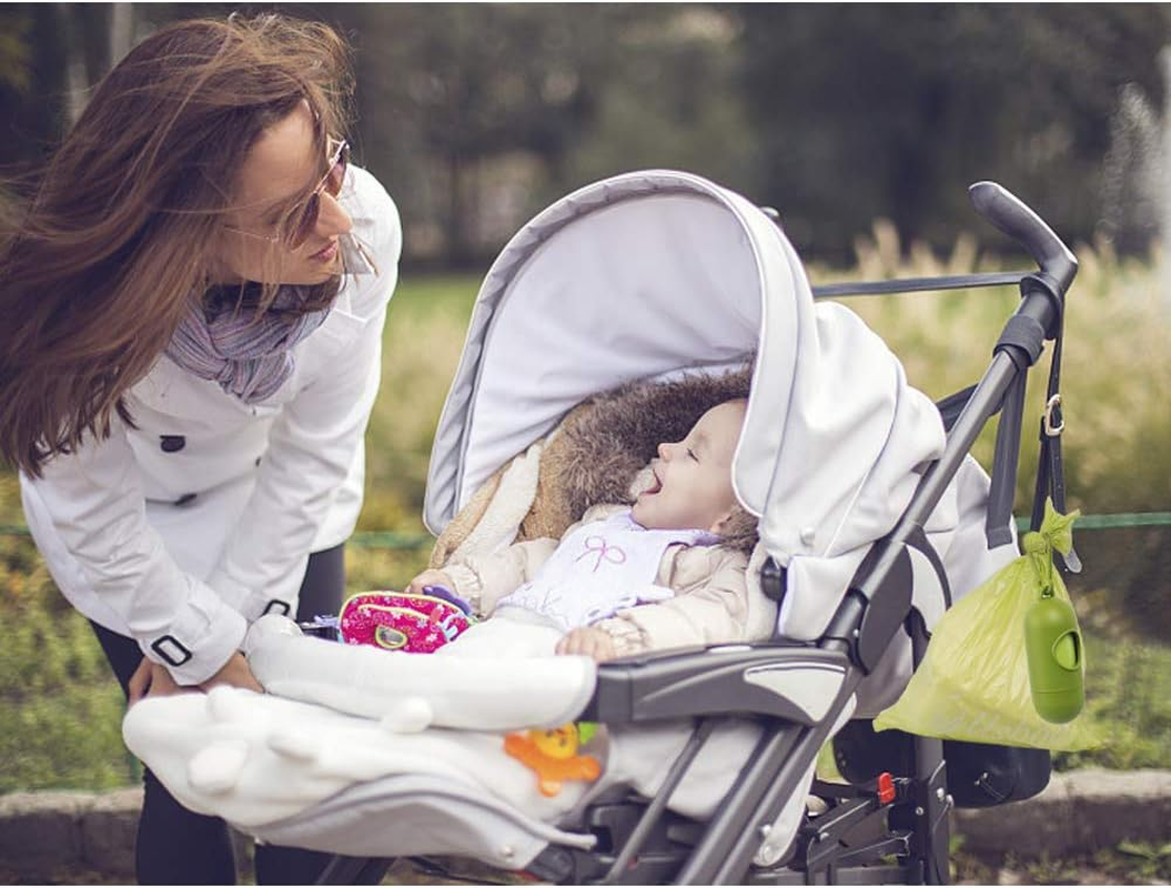 Disposable Diaper Bags for Baby, 20 Refill Rolls/300 Bags Waste Bags with Dispenser, Convenient and Quick Diaper Disposal, Unscented image number 4