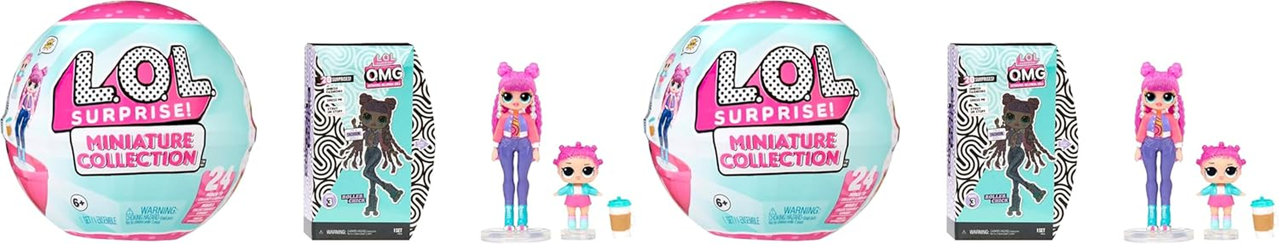 L.O.L. Surprise! Mga'S Miniverse Miniature Collection - with a Miniature Version of a LOL OMG Fashion Dolls and Sisters, Accessories and Mini Packaging - for Girls and Boys Ages 4+ image number 2