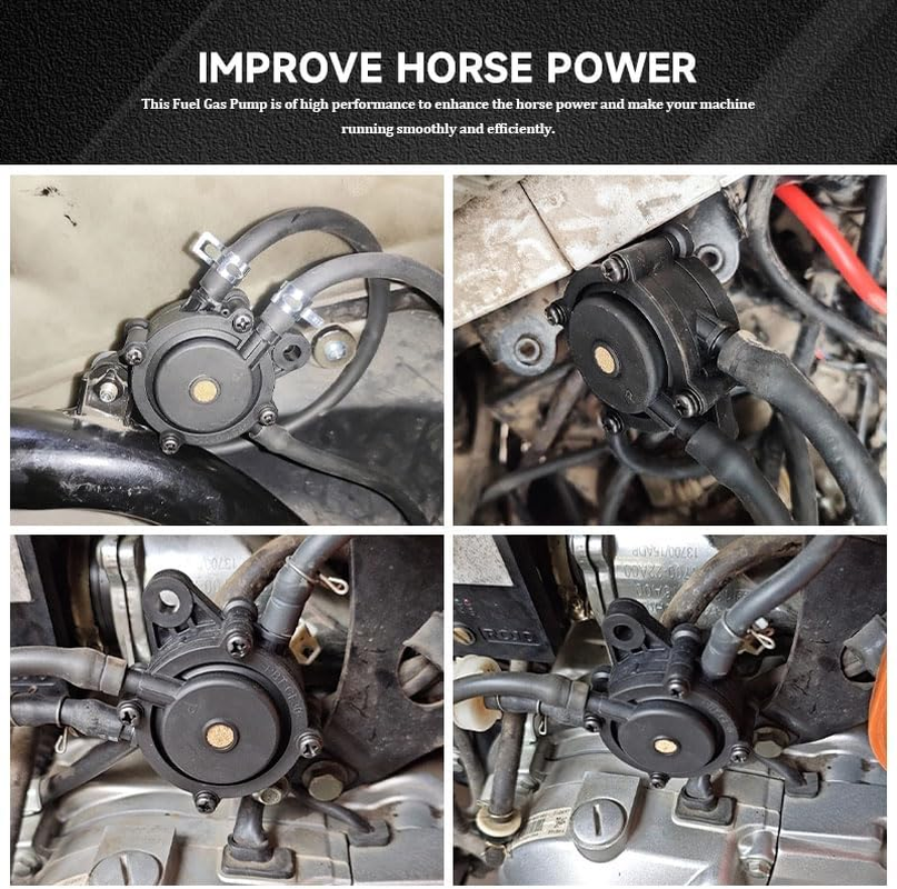 Fuel Pump High Performance Replacement, Compatible with Mikuni Briggs and Stratton Models 491922 808492 808656 691034 692313, for Lawn Mowers and Tractors