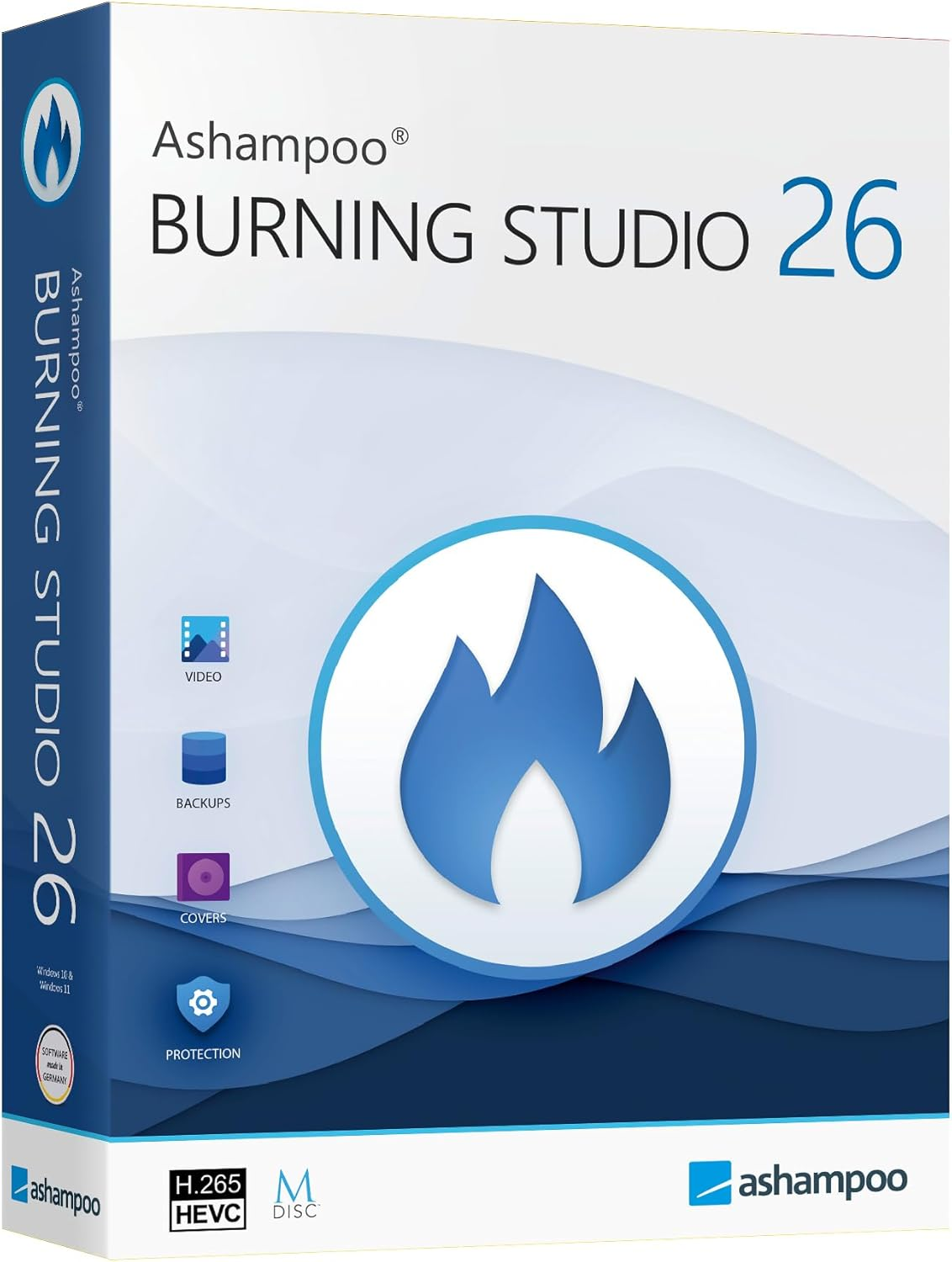 Burning Studio 26 - Burn, Copy, save - the Multimedia All-Rounder - Burning Software - Create Covers, Inlays, Disk Labels for Win 11, 10 image number 3