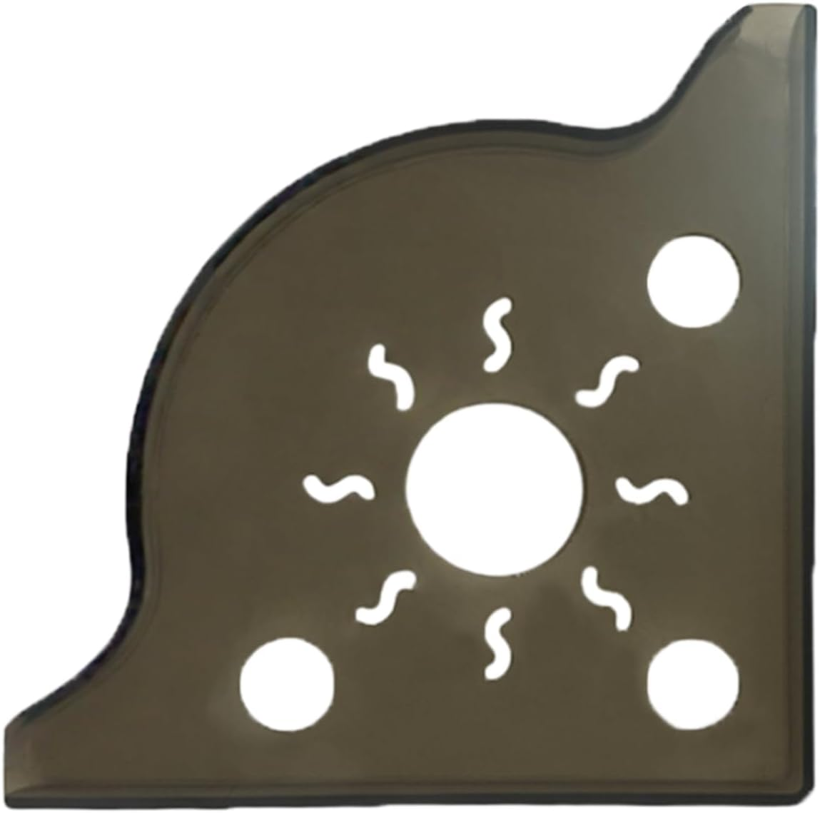 Bvizyelck Aquarium Corner Plant Holder - Modern Multi-Functional,Fish Tank Top Corner Shelf,For Balcony Meeting Room Living Room Bedroom Pet Lovers Urban Dwellers