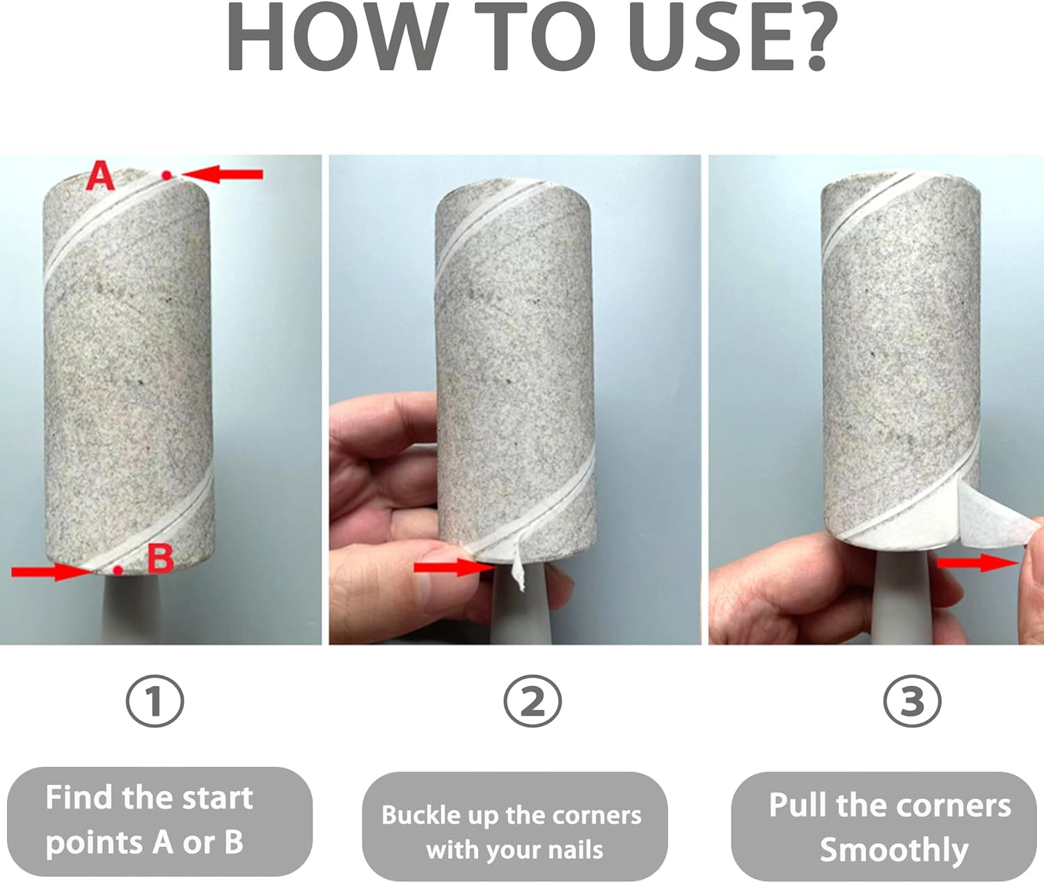 Lint Roller for Pet Hair, 720 Sheets Lint Remover for Pet Hair Remover - 8 Pack Value Pack for Clothes, Furniture, Carpet (720)