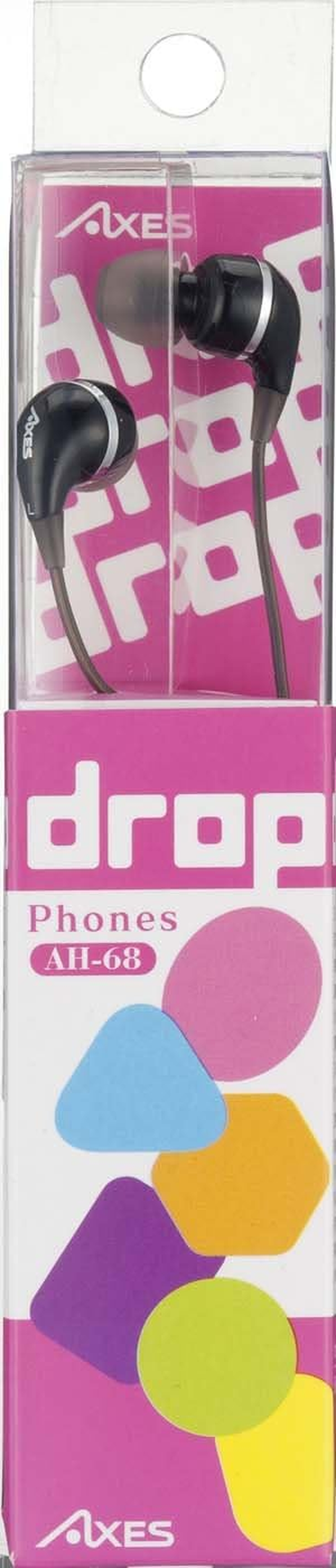 DROP Colorful Stereo Earphones (Black)