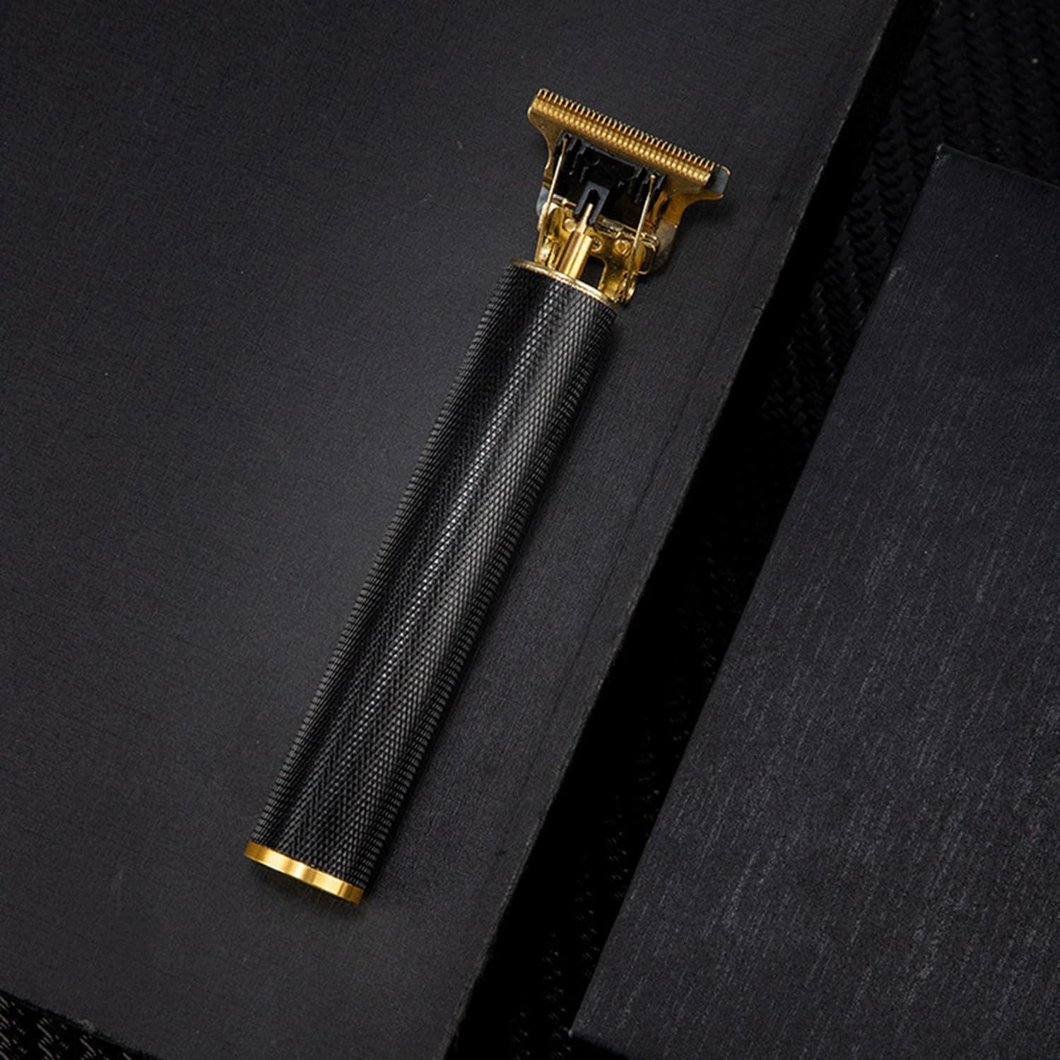 Professional Cordless Hair Clipper and Trimmer for Men, T Blade Zero Gapped Rechargeable Beard Shaver, Hair Cutting Kit with Ear Spoon Tool Set, Black image number 3