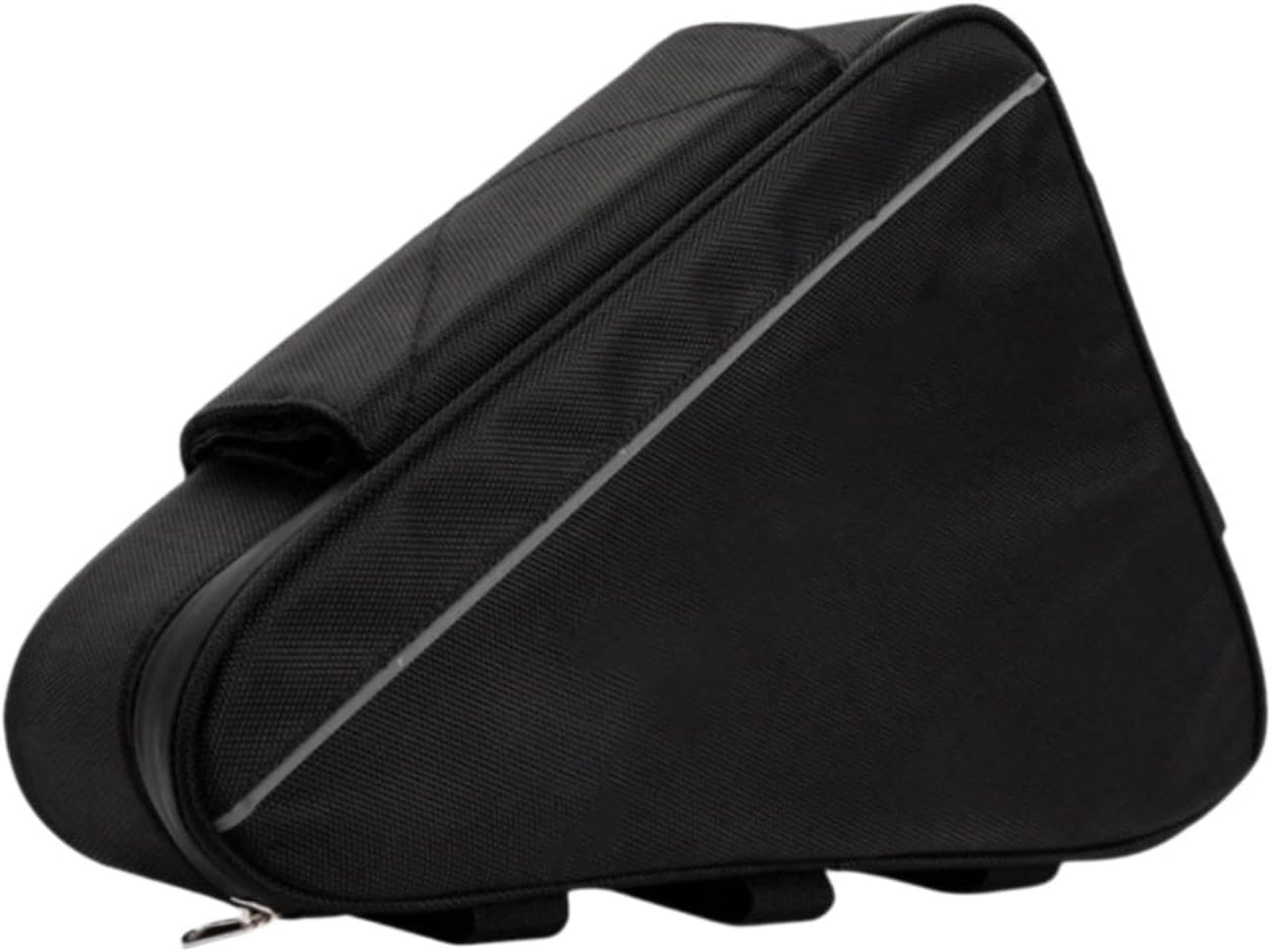 Bicycle Frame Storage Bag Electric Bike Battery Bag Practical Professional Strap on Top Tube Front Pouch for outside Riding image number 1