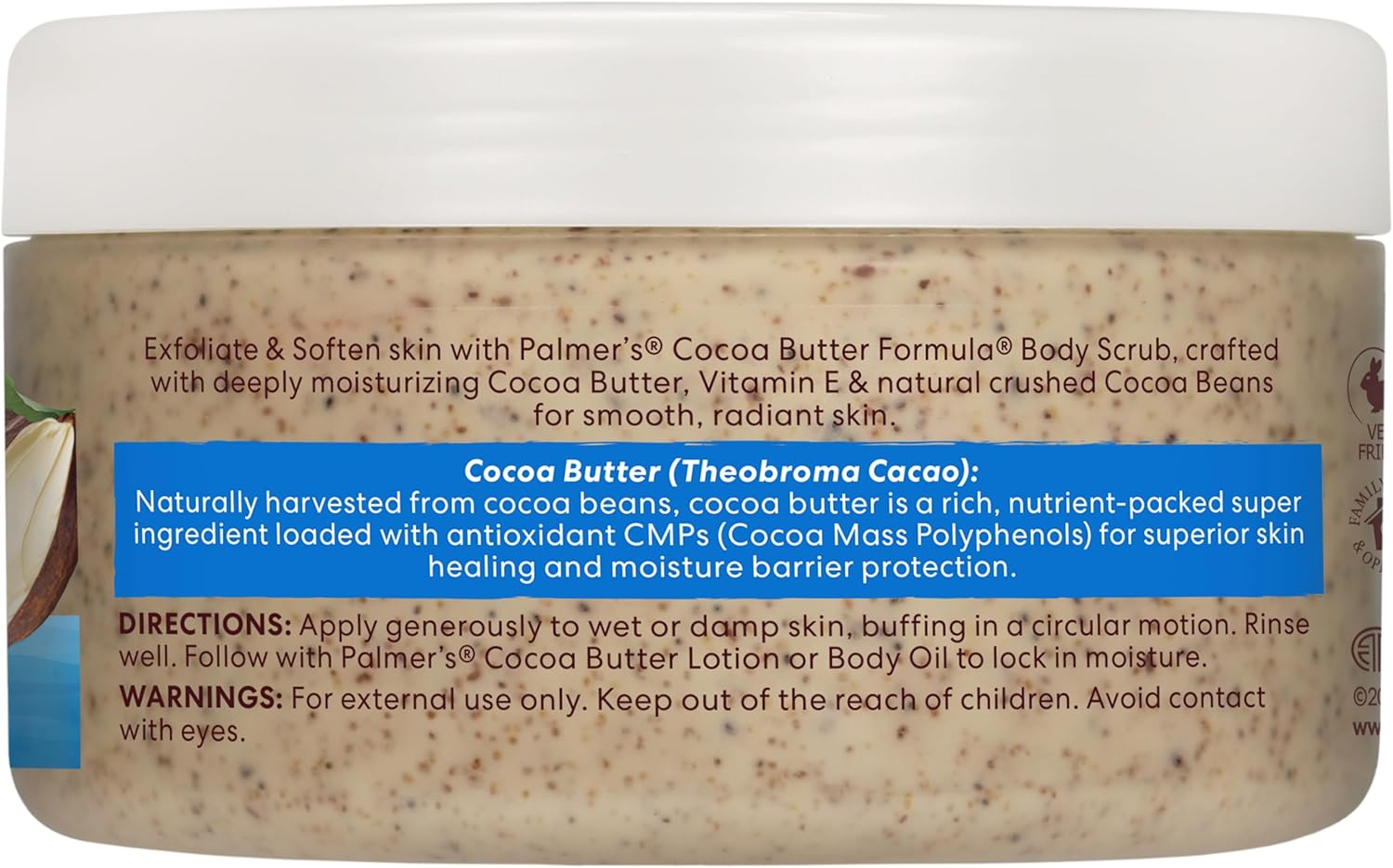 Palmer'S Cocoa Butter Formula Body Scrub 200G image number 1