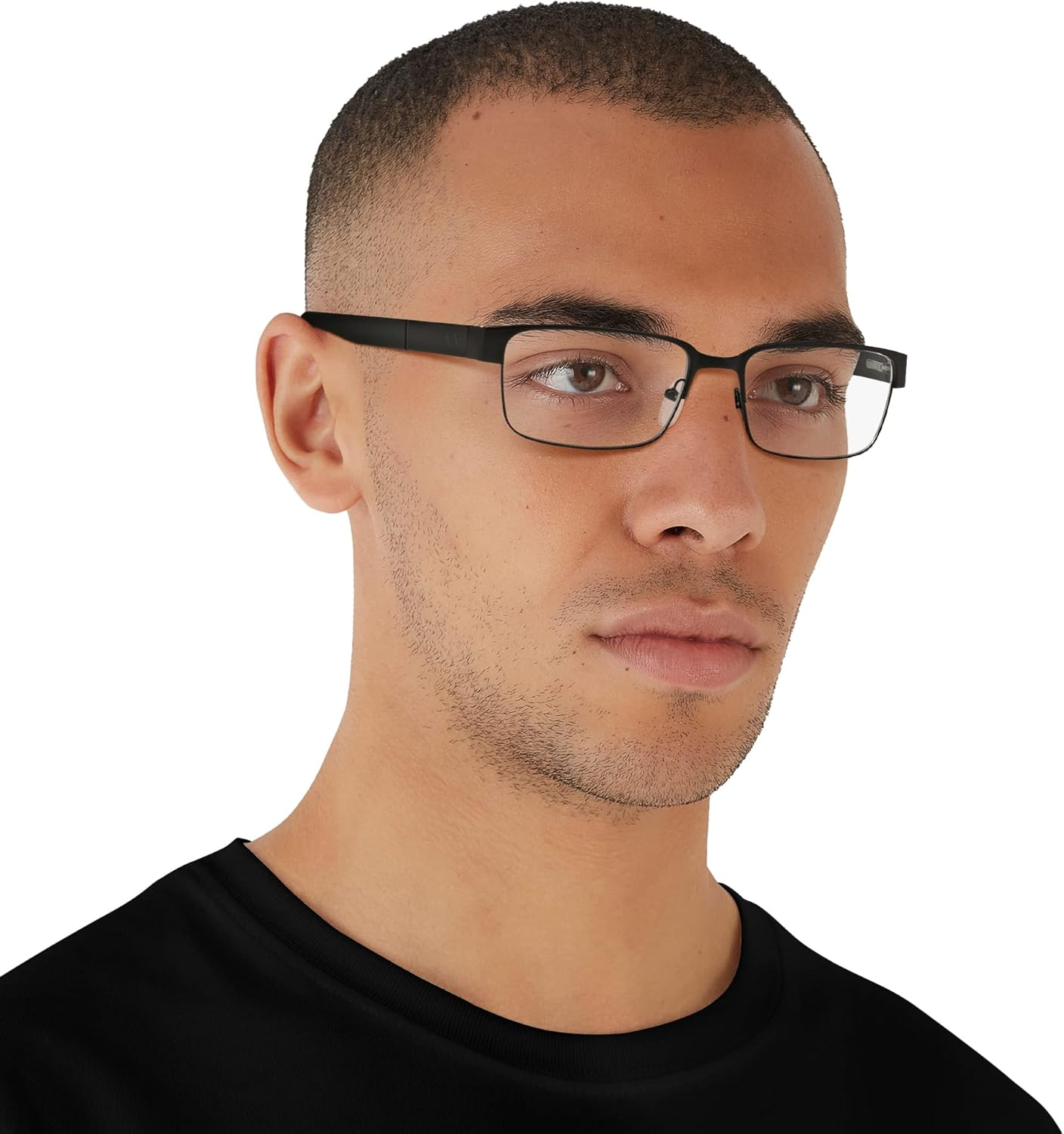 A|X ARMANI EXCHANGE Men'S Ax1017 Rectangular  Eyewear Frames image number 1
