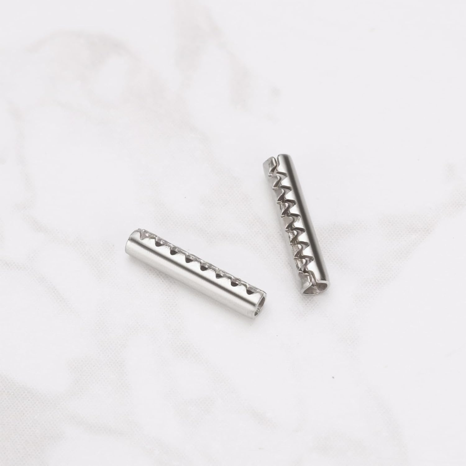 400PCS Car Folding Remote Control Key Fixing Pins Compatible with VW Compatible with Skoda 1.6X8Mm 1.7X8Mm Stainless Steel Car Key Blade Fixing Mounting Bolts image number 5