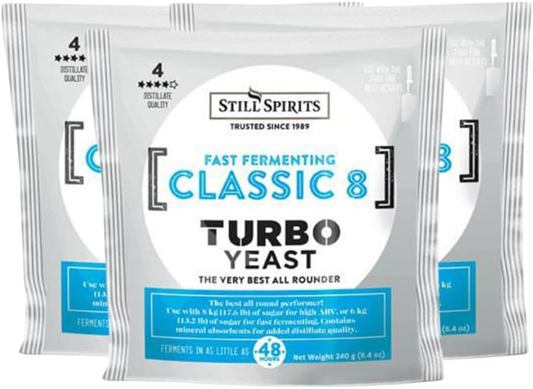 Still Spirits - Classic 8 Turbo Yeast - Multi Packs - Bulk Buy & save (10-Pack) image number 3