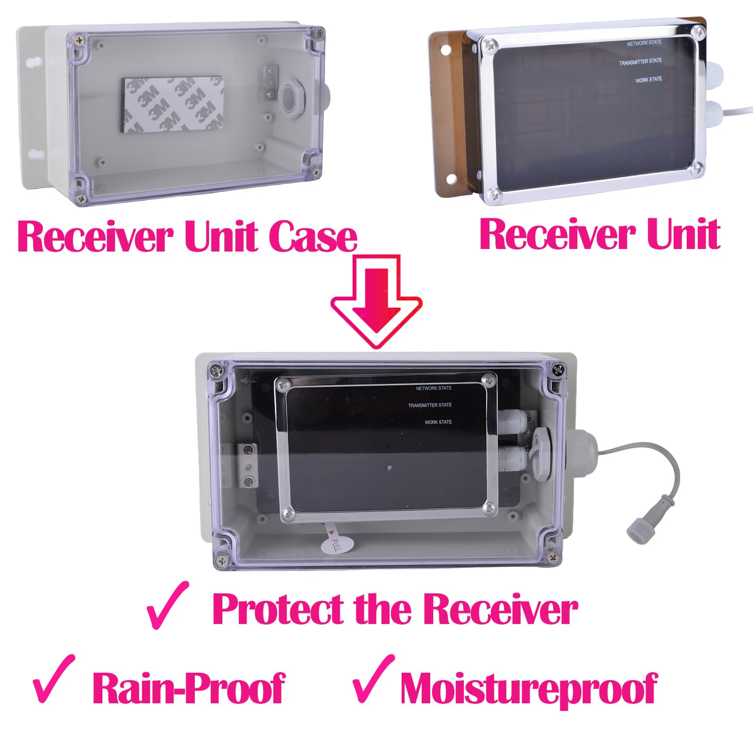 Pantech Weather Station Wiless Australia WS6006 + WS-ACC03 -Professional-4G Gen 3 Iot-3G/4G Cellular-Wireless Weather Station-Sensor and Gateway 433.92MHZ- 4G Network image number 2