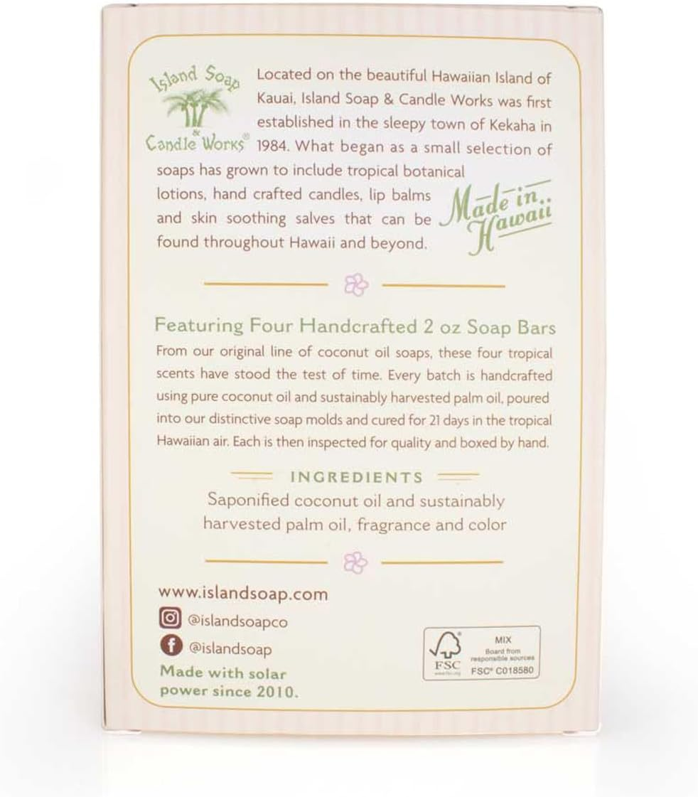 Soap Sample Pack - Four 2 Oz. Bars image number 2