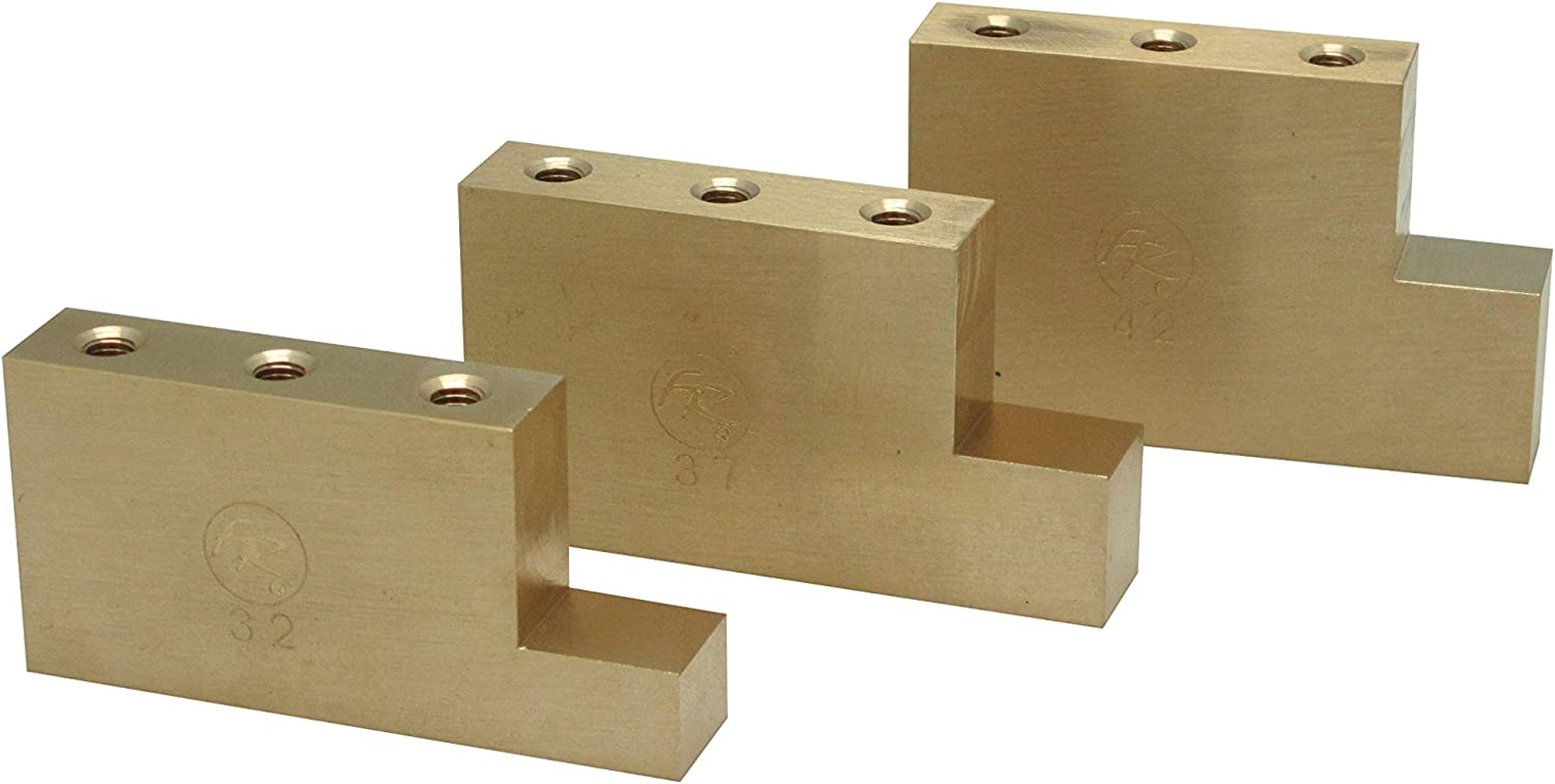 Floyd Rose Fat Brass L Block Electric Guitar Bridge (FROFTBL37) image number 1