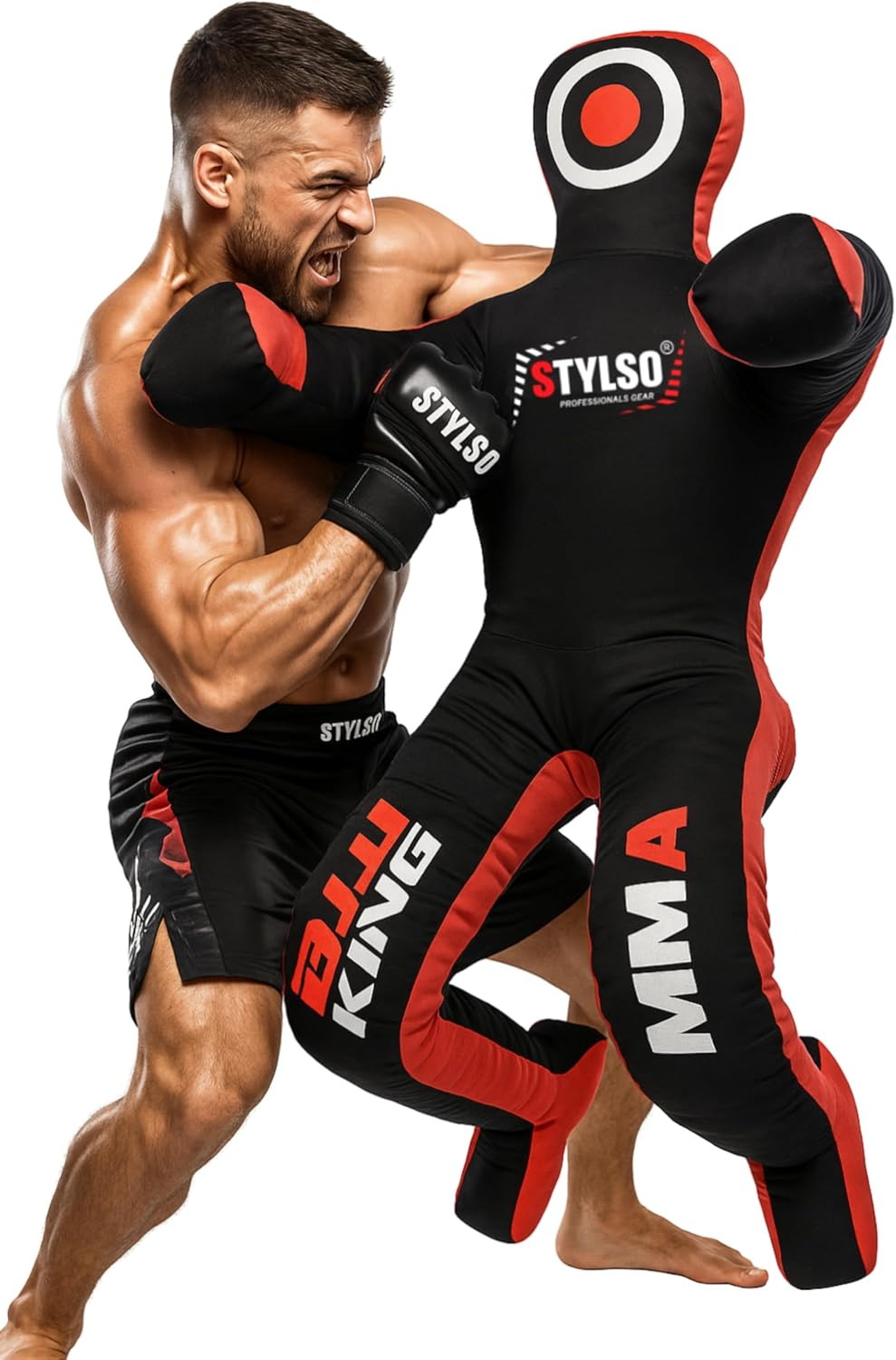 Stylso Un-Filled Grappling Dummy Wrestling Dummy Jiu Jitsu Dummy image number 5