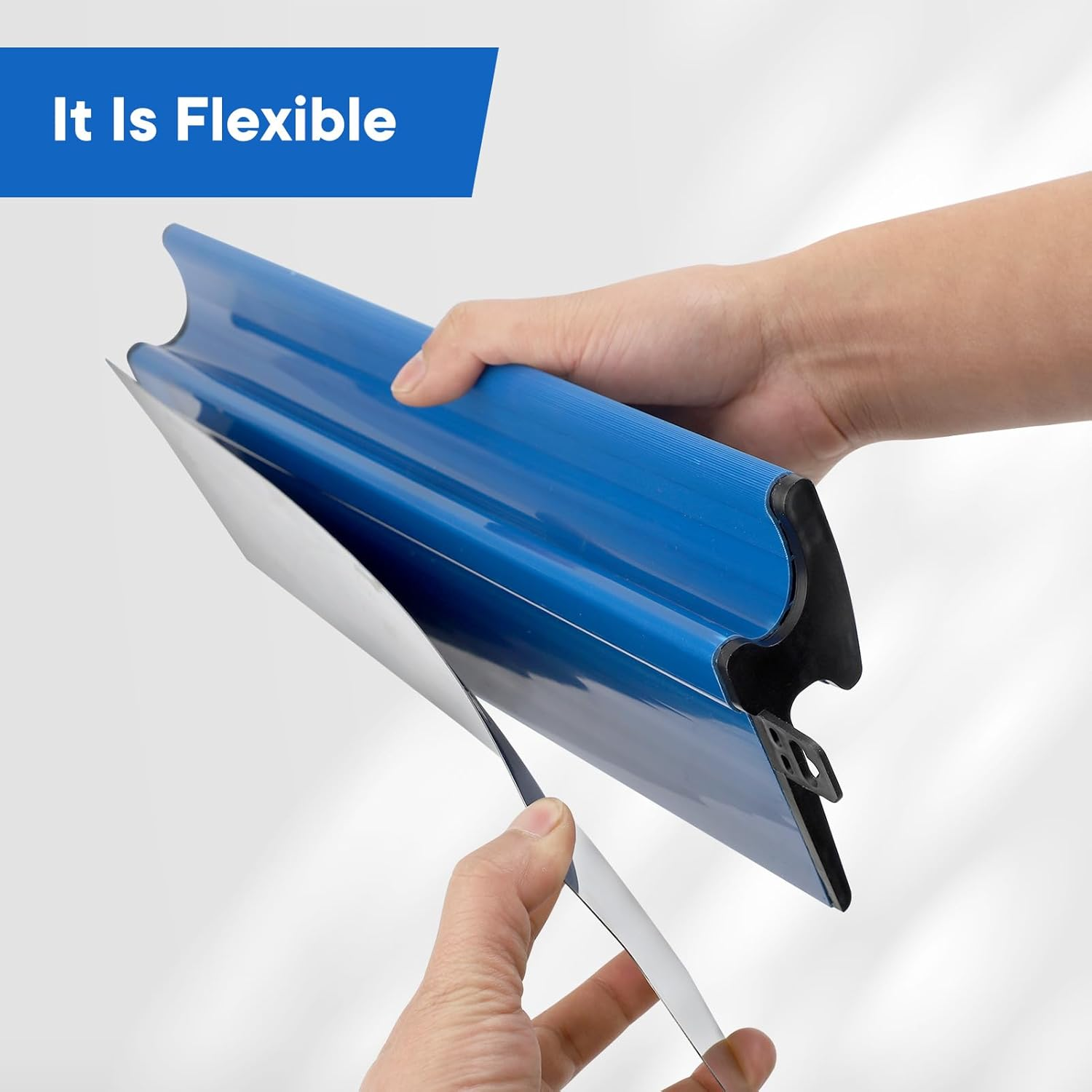 Drywall Skimming Blade, 24" / 60Cm Stainless Steel Drywall Tools Smoothing Spatula Drywall Knife for Home Improvement Wall Decoration Construction Tool image number 5