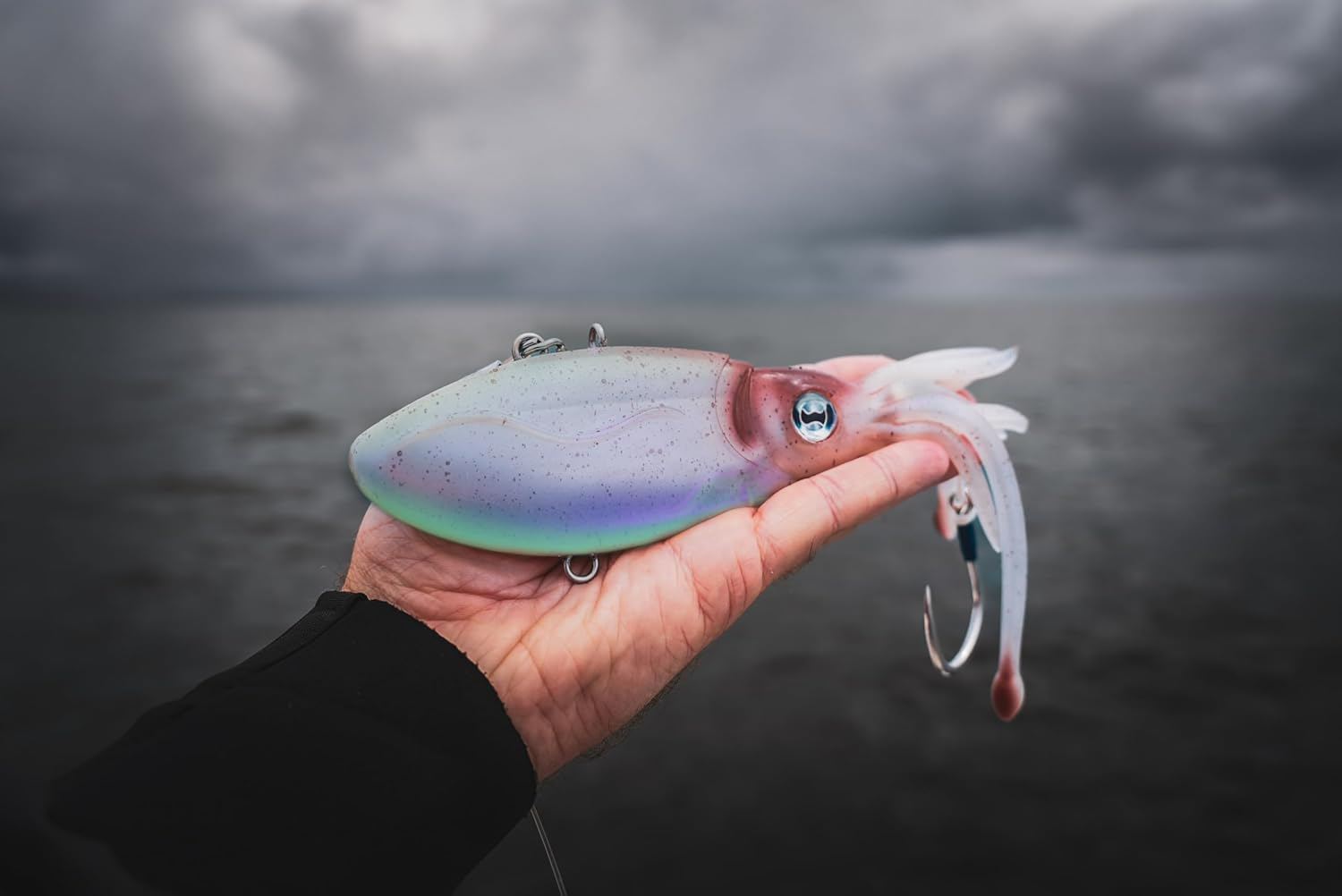 Nomad Design Squidtrex 220 Vibe 220Mm - 600G Lures - Soft Offshore Soft Vibe BSPKL - Brown Speckle 220Mm - 600G image number 4