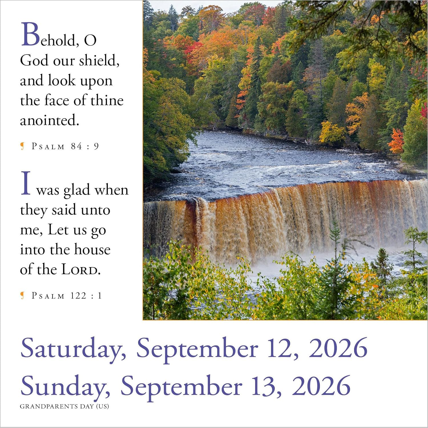 Workman Calendars 365 Bible Verses-A-Year Page-A-Day Calendar 2026: Timeless Words from the Bible to Guide, Comfort, and Inspire image number 4