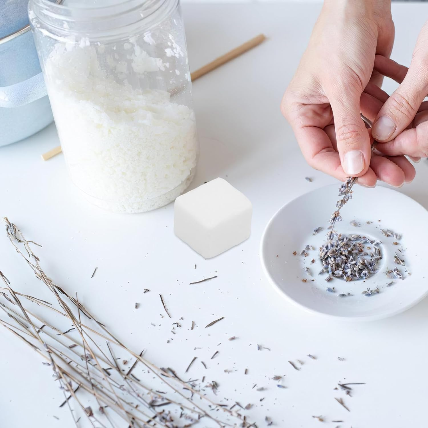 Natural Soap Base for Soap Making 400G White Glycerin Organic Suitable for Crafting and Skincare Projects image number 2