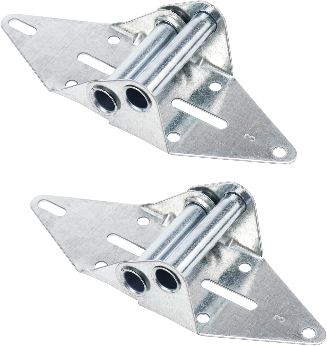 Pufguy #1 Commercial Garage Door Hinges Heavy Duty Garage Hinge Galvanized Iron Garage Door Hinge Kit, 2 Pack image number 4