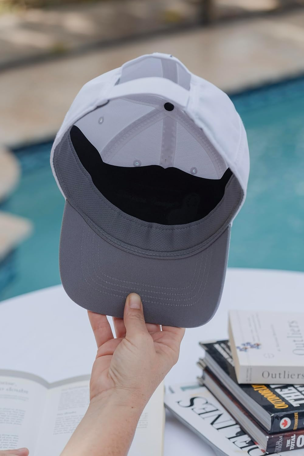 3 Count EVA Foam Baseball Crown Shaper Inserts for Low Profile Fitted, Dad Caps Snapback Hats Washable Reusable Sports Liner image number 2