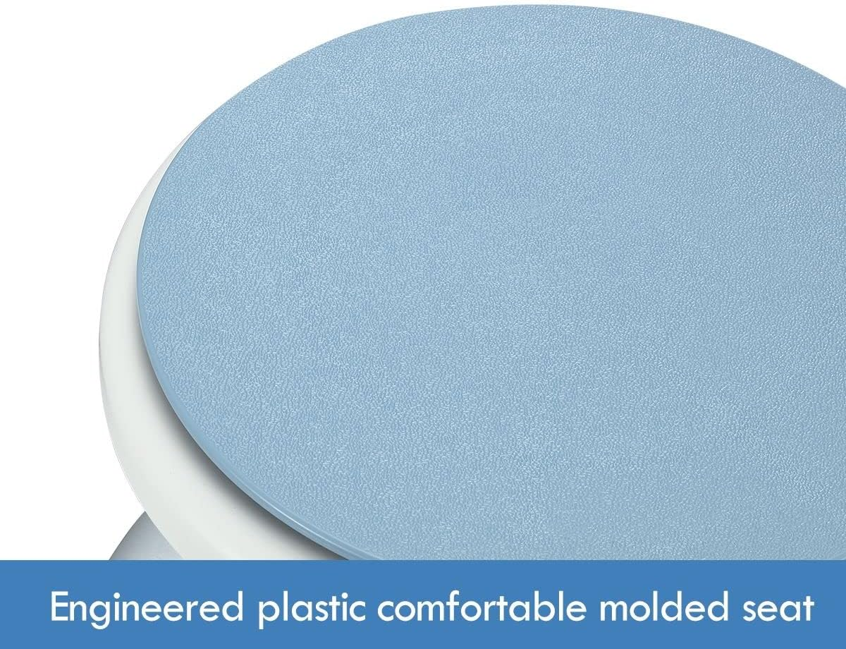 360 Degree Rotating Shower Stool Swivel Shower Chair Adjustable Bath Seat Bathroom for Elderly Disabled Seniors image number 6