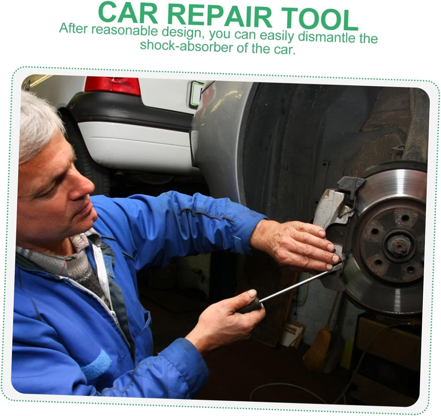 Jojofuny 1Set Strut Nut Tool Kit Remover for Car Repairs Compact Design Storage Box for Automotive Maintenance and Dismantling image number 3