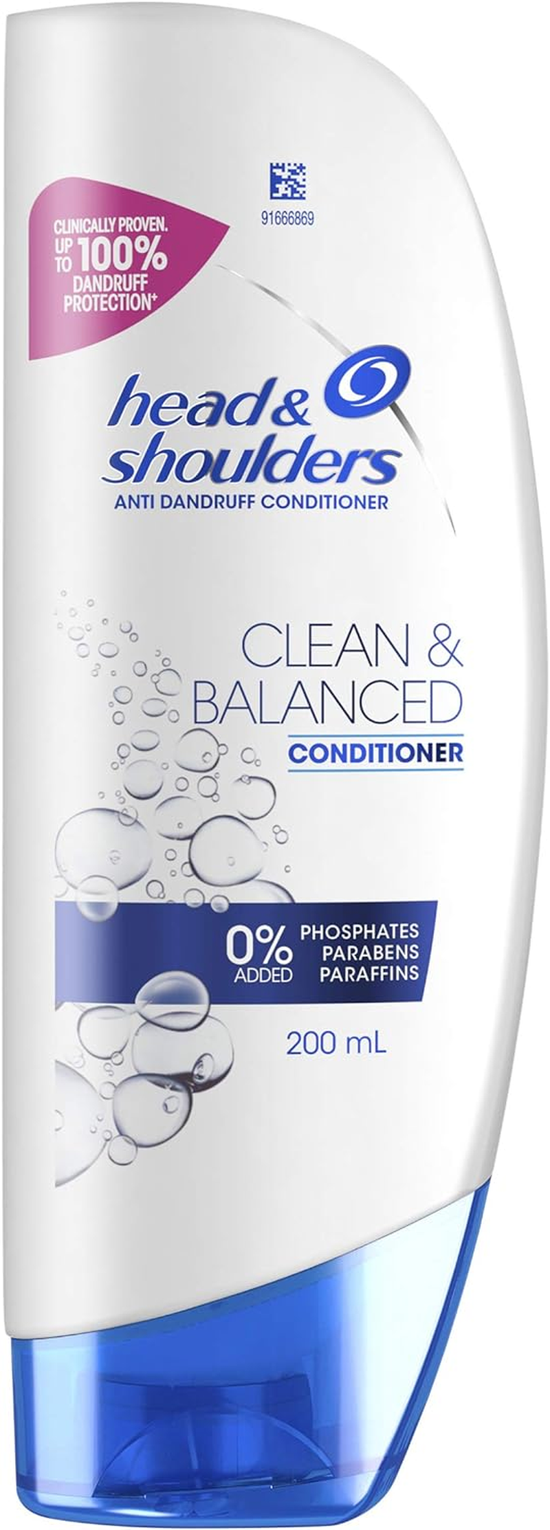 Head & Shoulders Clean and Balanced anti Dandruff Conditioner, 200Ml image number 6