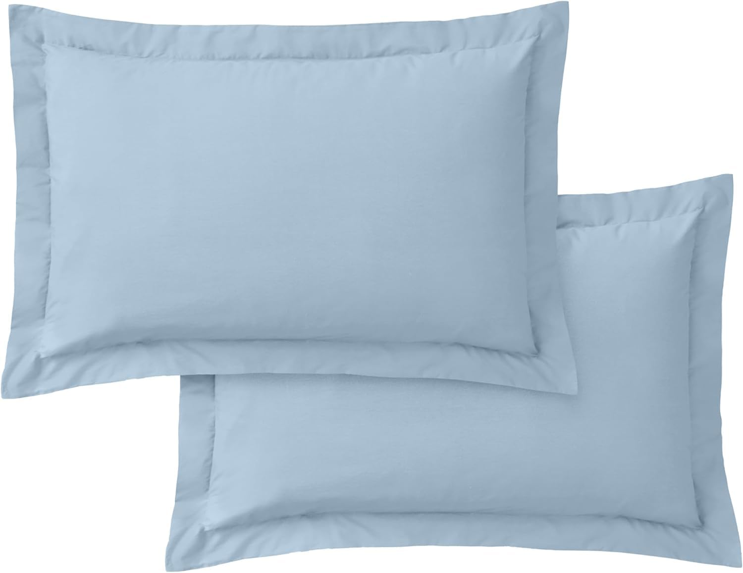 100% Egyptian Cotton Pillow Cases, a Set of 2 Cool Pillowcase, Long-Staple 100% Cotton Breathable, and Soft Sateen Weave Bed Pillow Cover, 1000 Thread Count Comfy Pillow Covers 48 * 74 Cm(Dark Gray)