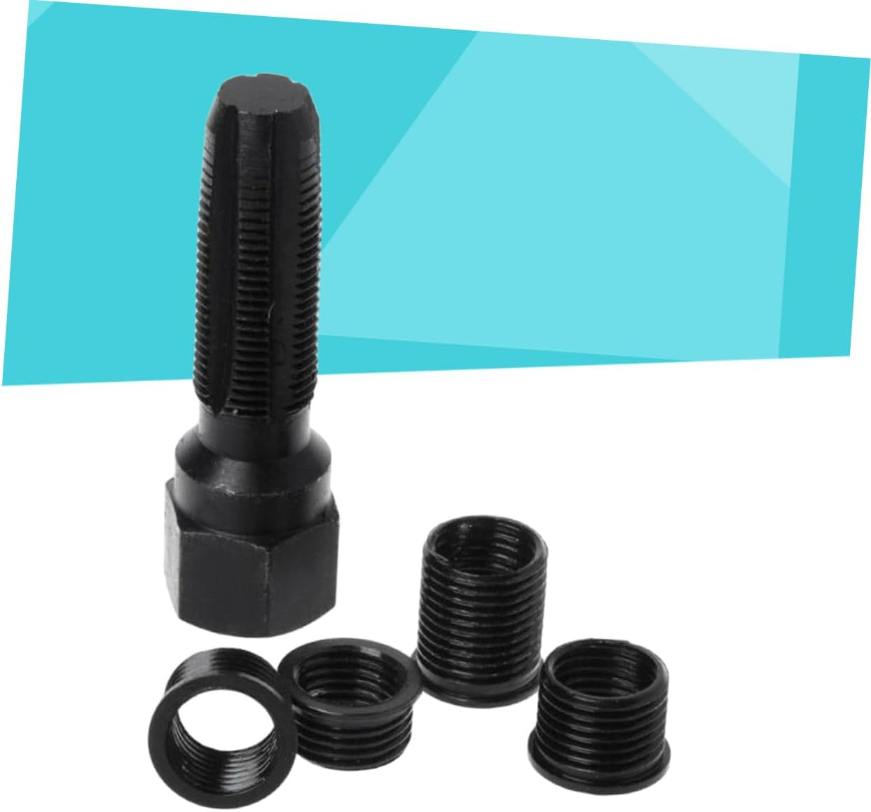 MUCKLILY Ignition Thread Repair Kit Tool for Restoring Damaged Threads Cast Essential Automotive Repair Random Color image number 5