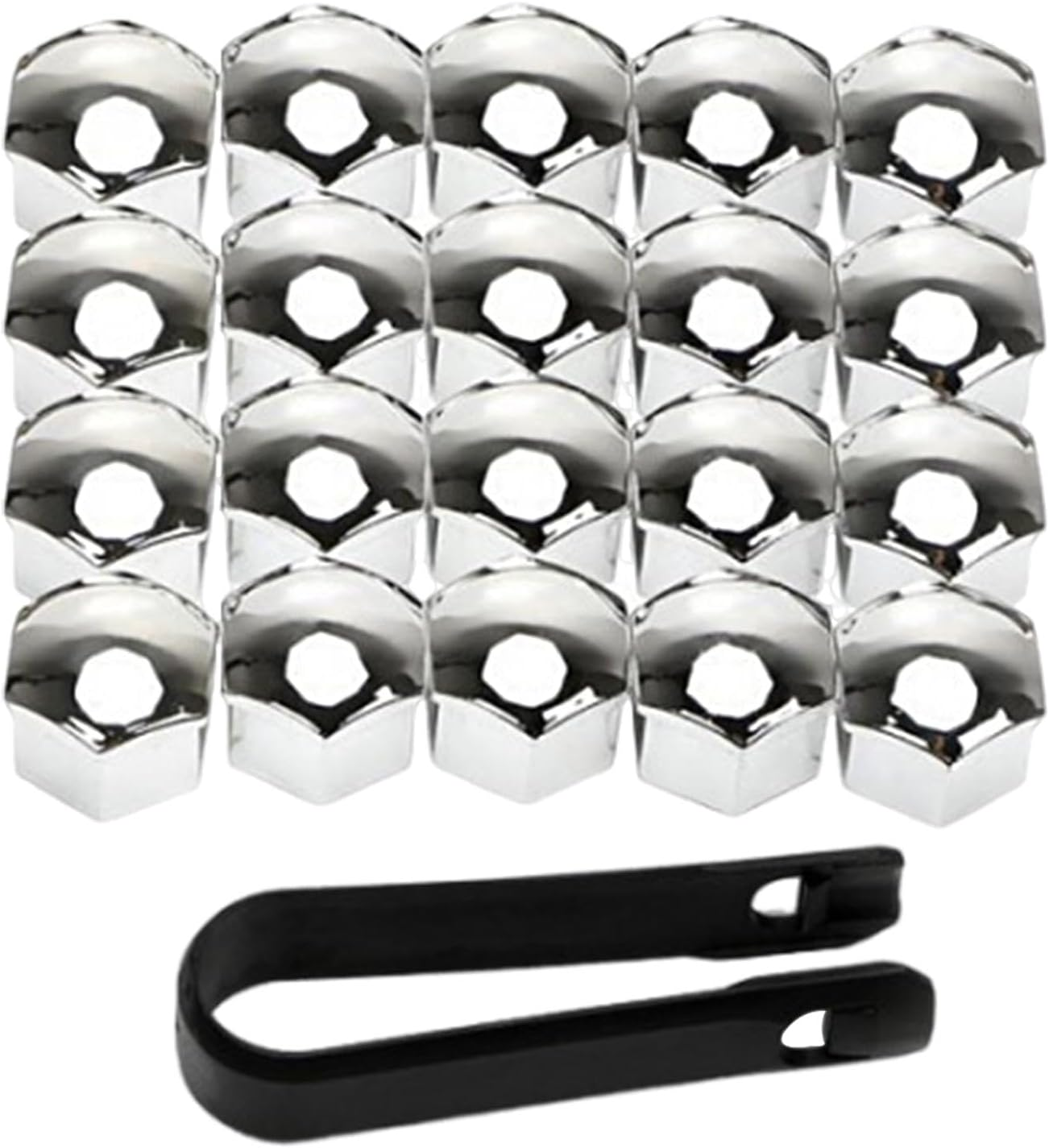 Car Tire Nut Caps,Wheel Bolt Nut Covers Caps Set | Tire Nut Covers with Removal Tool, Replacement Dust, 17Mm 19Mm 21Mm, Car Wheel Decoration