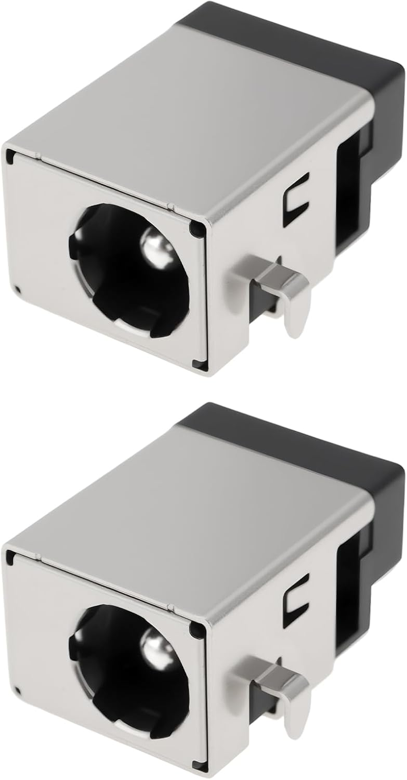 Create Idea 2 Pcs Laptop Charging Port Socket Compatible with AORUS 15G Compatible with Gigabyte image number 6