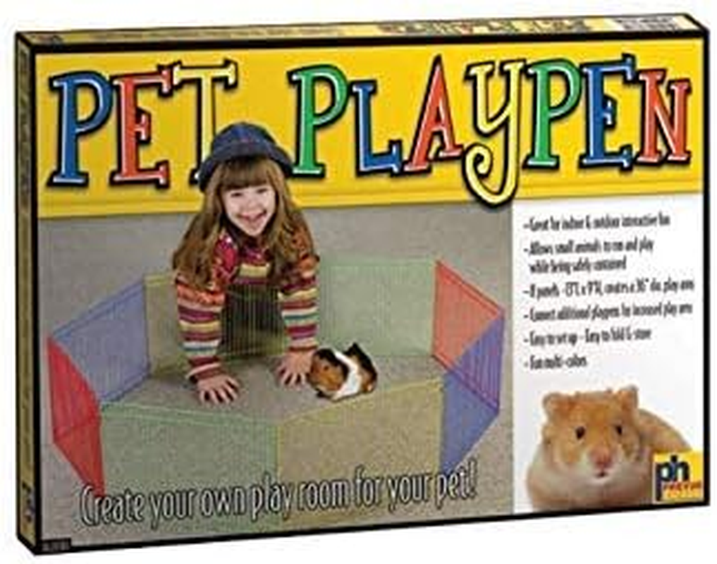 Prevue Pet Products Multi-Color Small Pet Playpen 40090 image number 3
