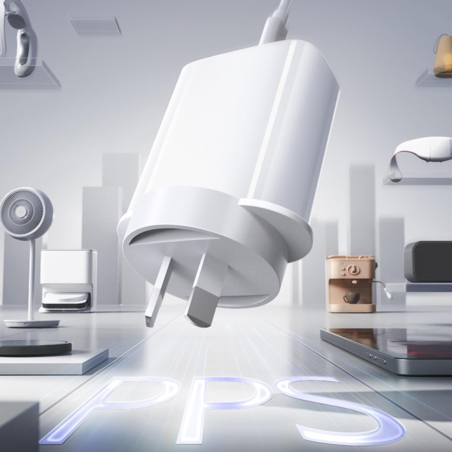 2-Pack 20W USB C Fast Charger, Dual Ports USB Fast Charger AU Plug, JOMWEN Wall Charger with PD 20W USB-C Port and QC3.0 18W USB-A for Iphone 16/15/15 Pro/14/13/12, Ipad, Galaxy S24/S23, Pixel 9 image number 3