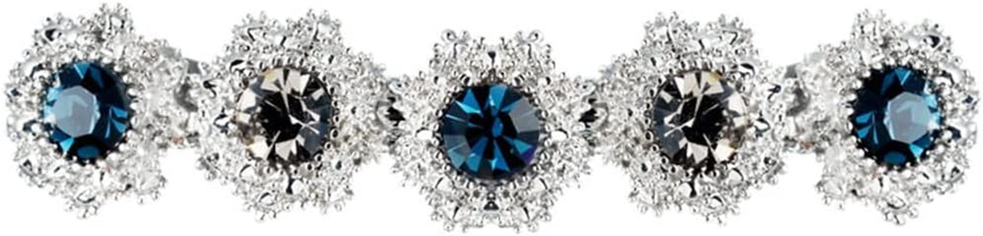 Alligator Clip,Headdress,Hair Clamp,Hairpins,Hairpin Hairpin Hair Accessories Headwear Handmade Non-Slip Flower Lining Skin Dreamlike Headwear Gift (Color : A, Size : 8.3 * 1.8Cm) image number 1