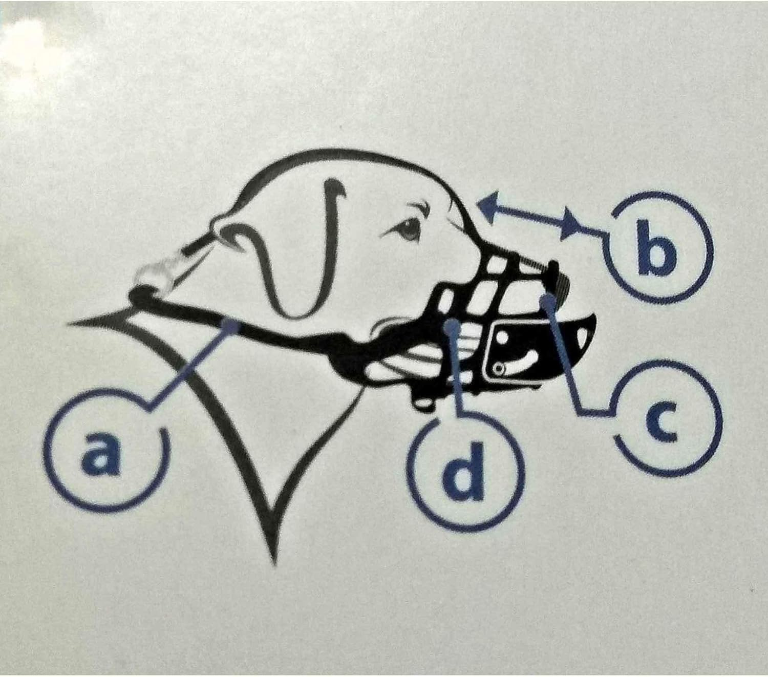 Dog Muzzle Guard anti Barking Biting Soft Flexible Cage Pet Mouth Basket Pawise image number 2