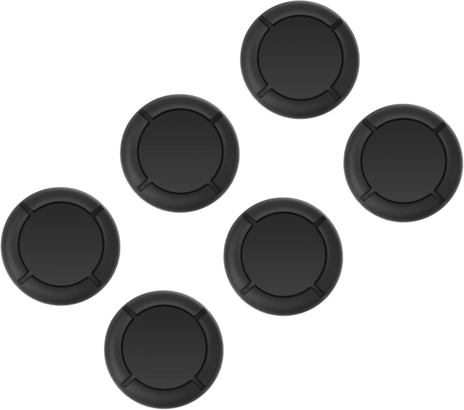 Havenease 6 Pack High Grip Silicone Joystick Covers for Nintendo Switch Controllers, Non-Slip Protective Covers Compatible with Switch Lite/Switch 2 Accessories (Black) image number 4