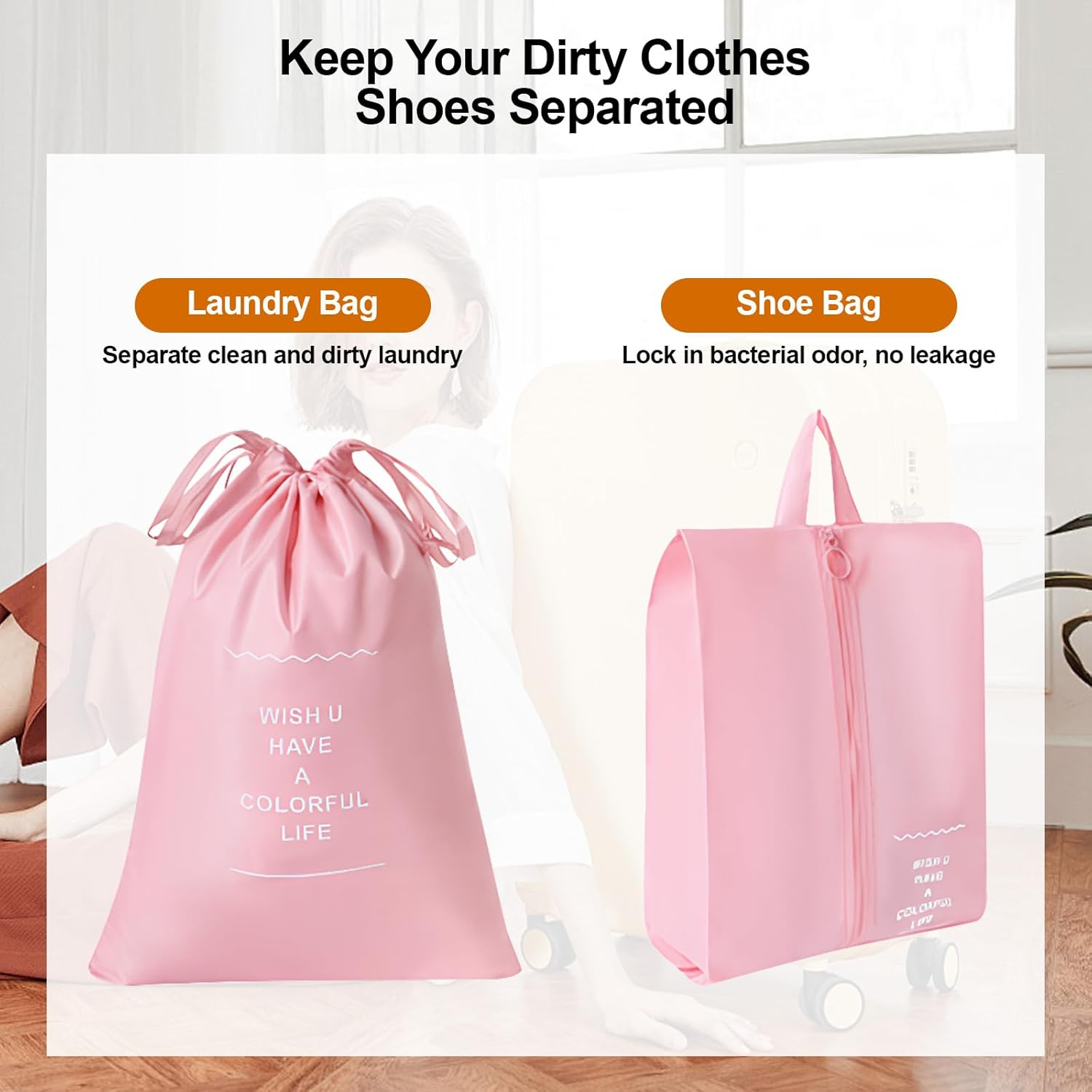 8-Piece Compression Packing Cubes for Travel,H HOME-MART Luggage Organizers with Breathable Mesh, Durable Travel Essentials Bags for Suitcases & Family Vacations - Navy Blue image number 2