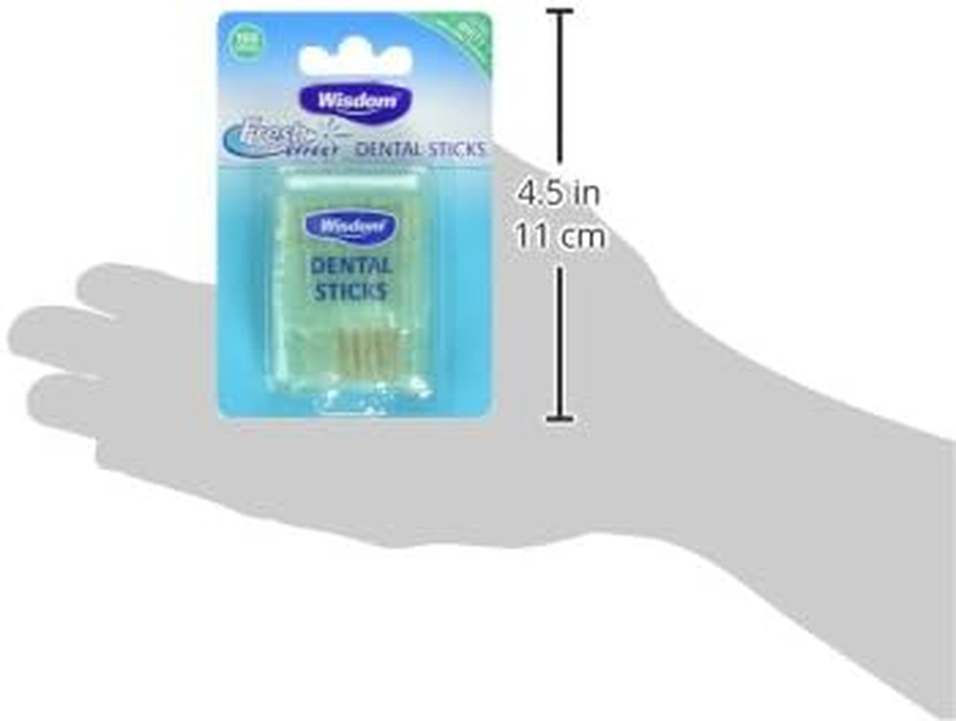 Wisdom Fresh Effect Dental Wood-Count, Pack of 4, 400-Count image number 3