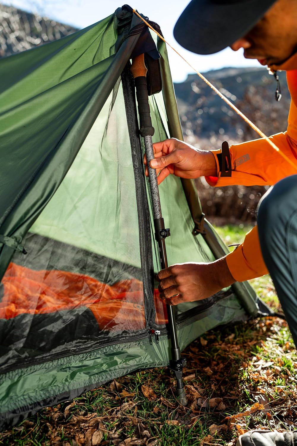 Stansport Scout 2 Person Backpack and Camping Tent image number 4