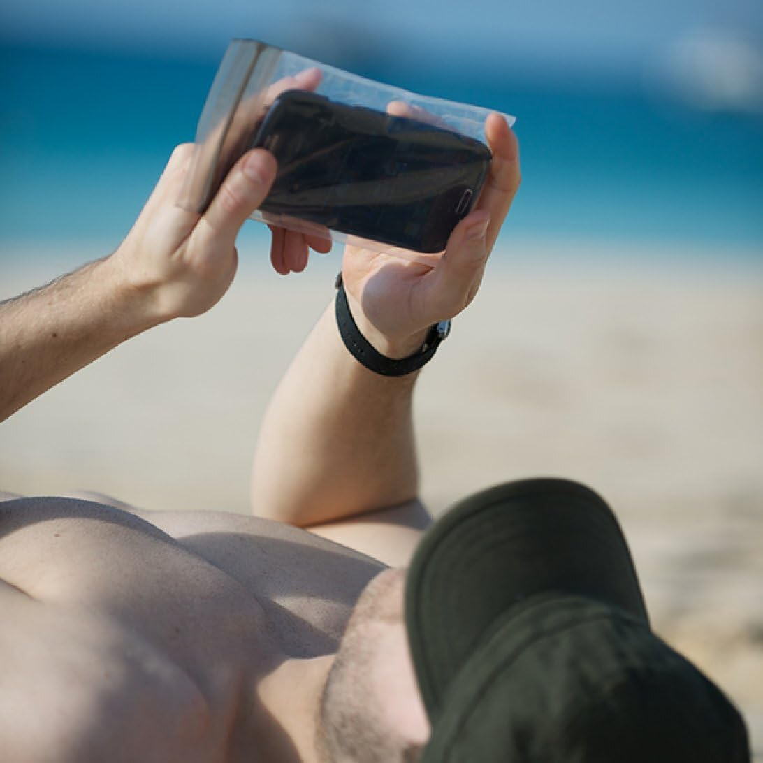 LIFEVENTURE Dristore Loctop Bags - Valuables Pack, Clear, One Size