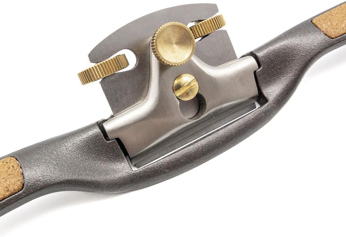 Melbourne Tool Company Flat Sole Spokeshave Ergonomic Handles HSS Blade image number 1